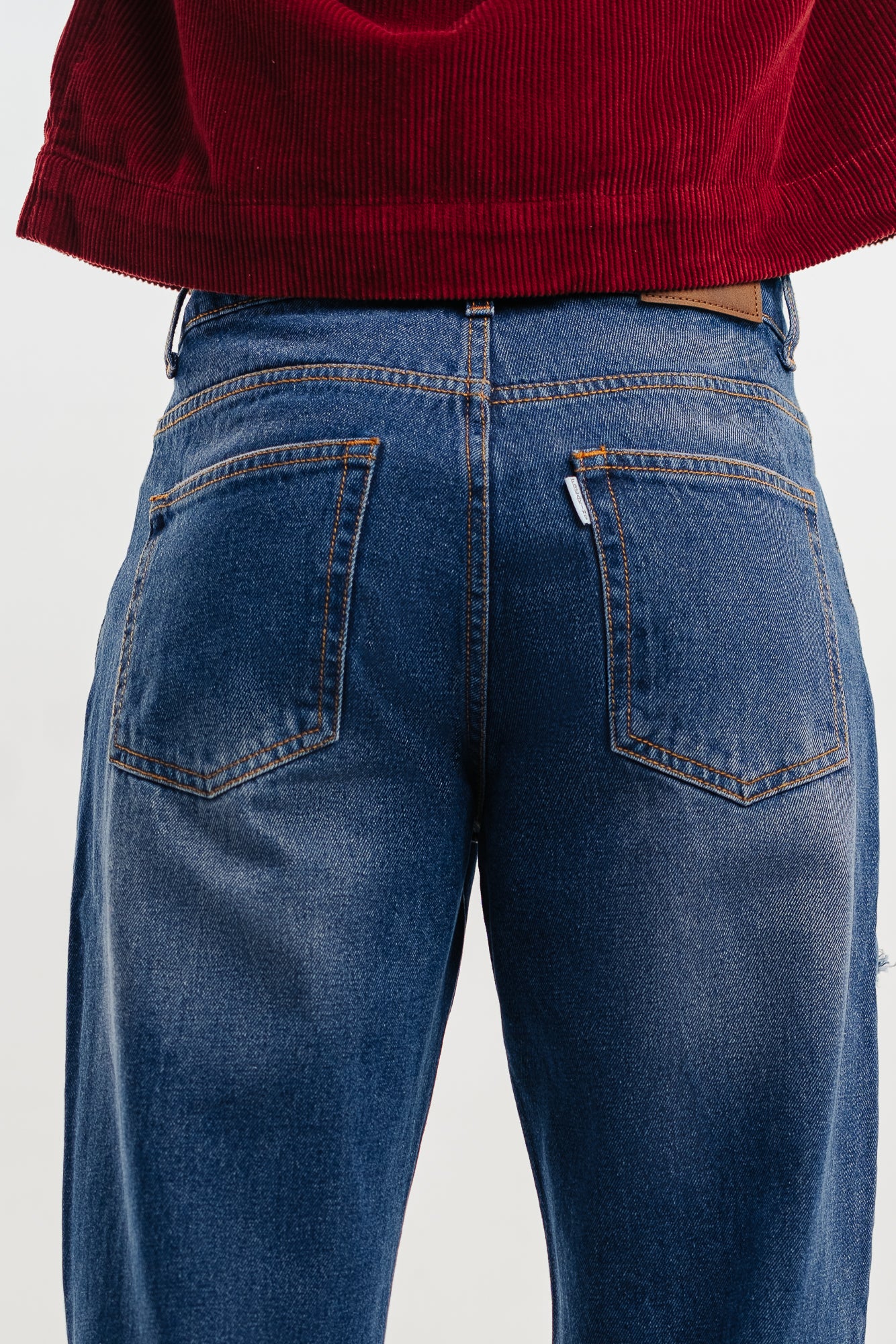 Sapphire Blue Men's Straight Jeans