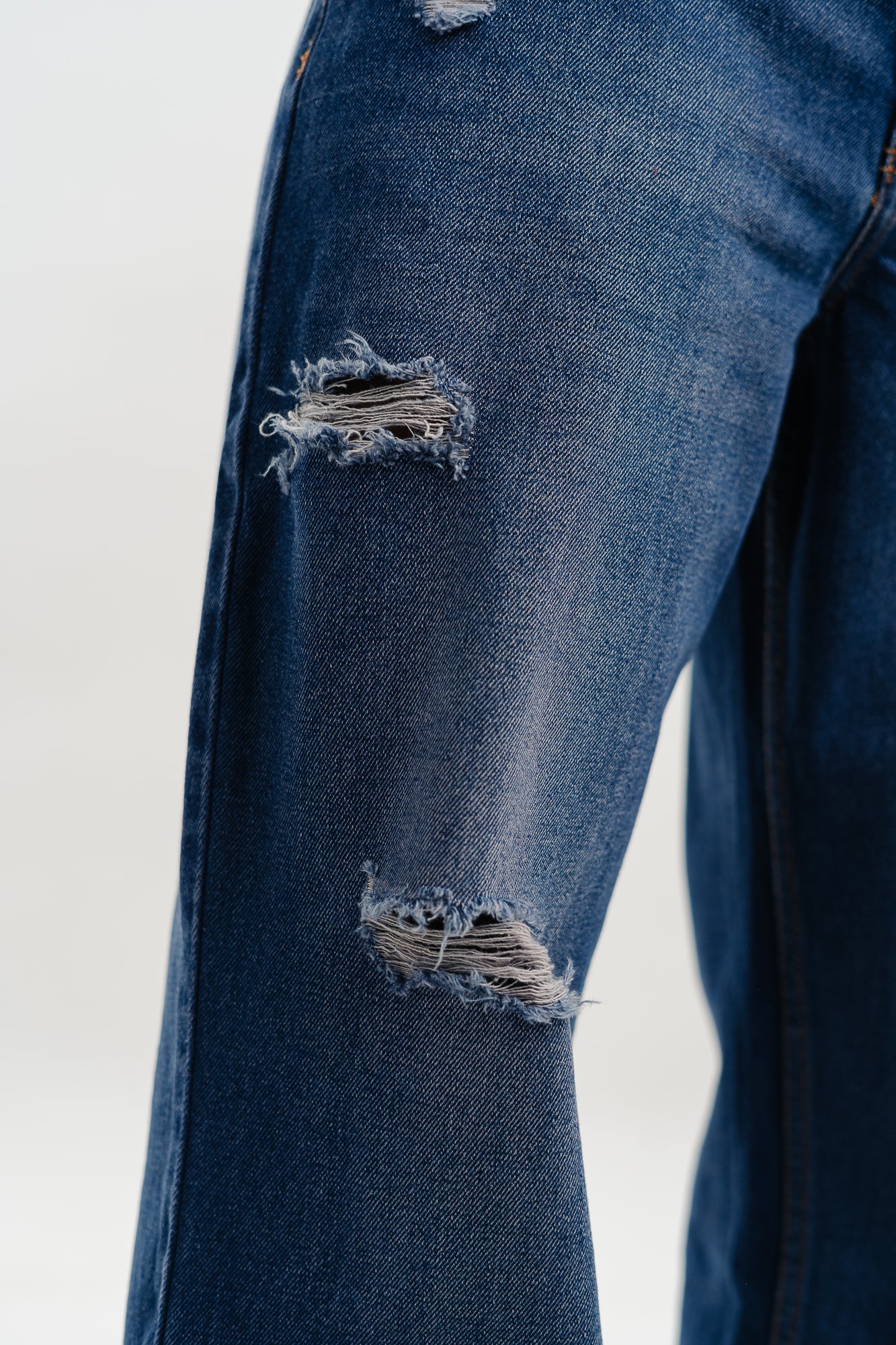 Sapphire Blue Men's Straight Jeans