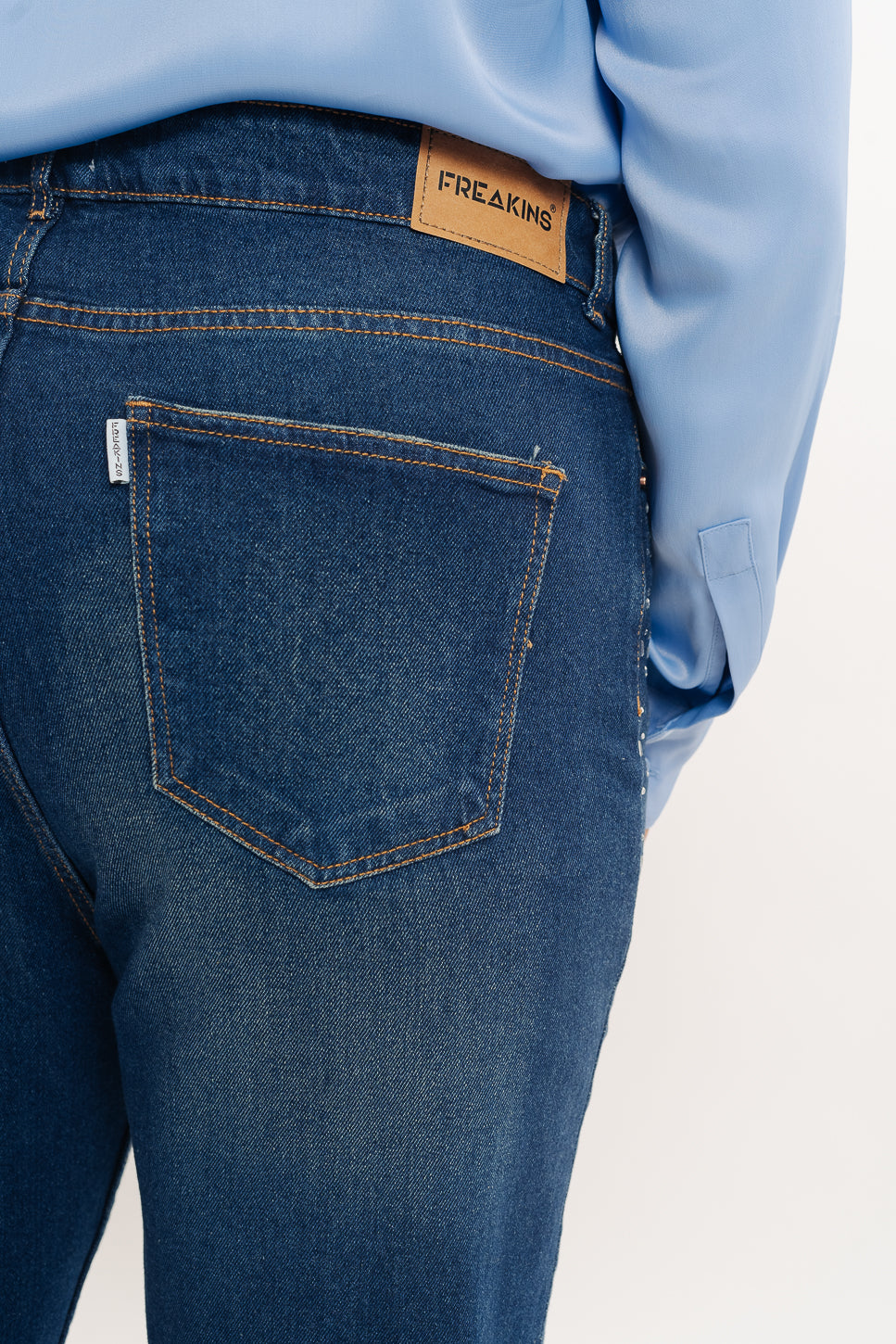 Embellished Indigo Bootcut Jeans