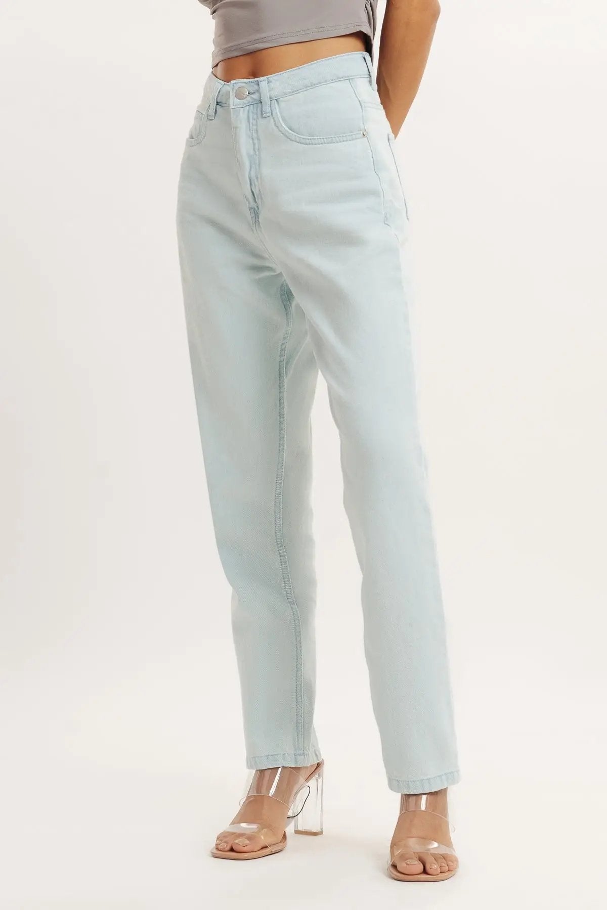 Light Blue Women's Regular Jeans