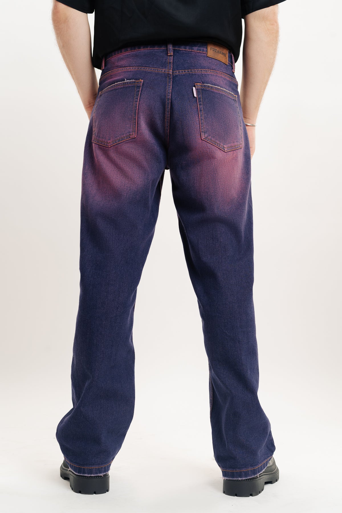 Spectral Violet Men's Straight Jeans