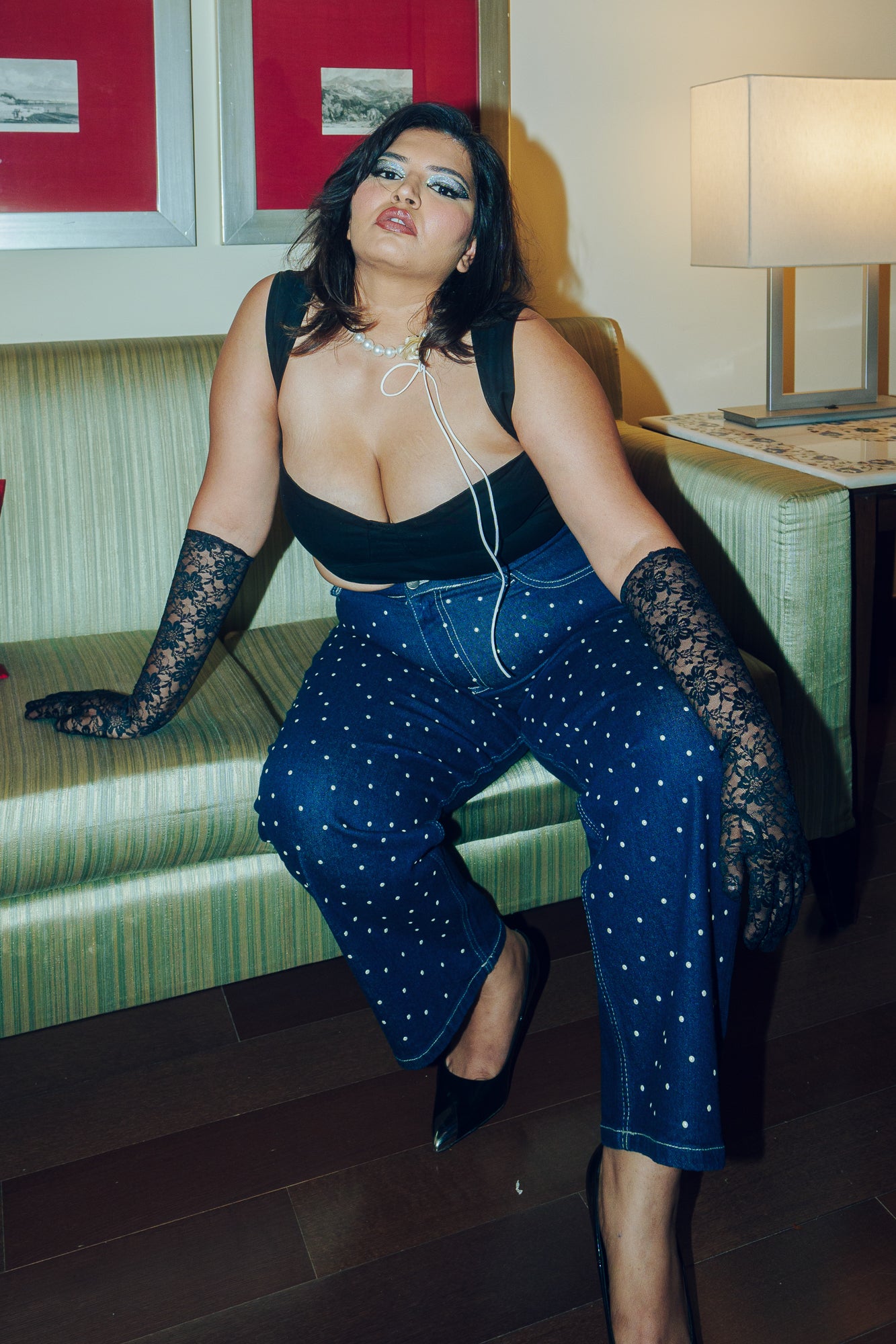 Embellished Good Icon Straight Jeans