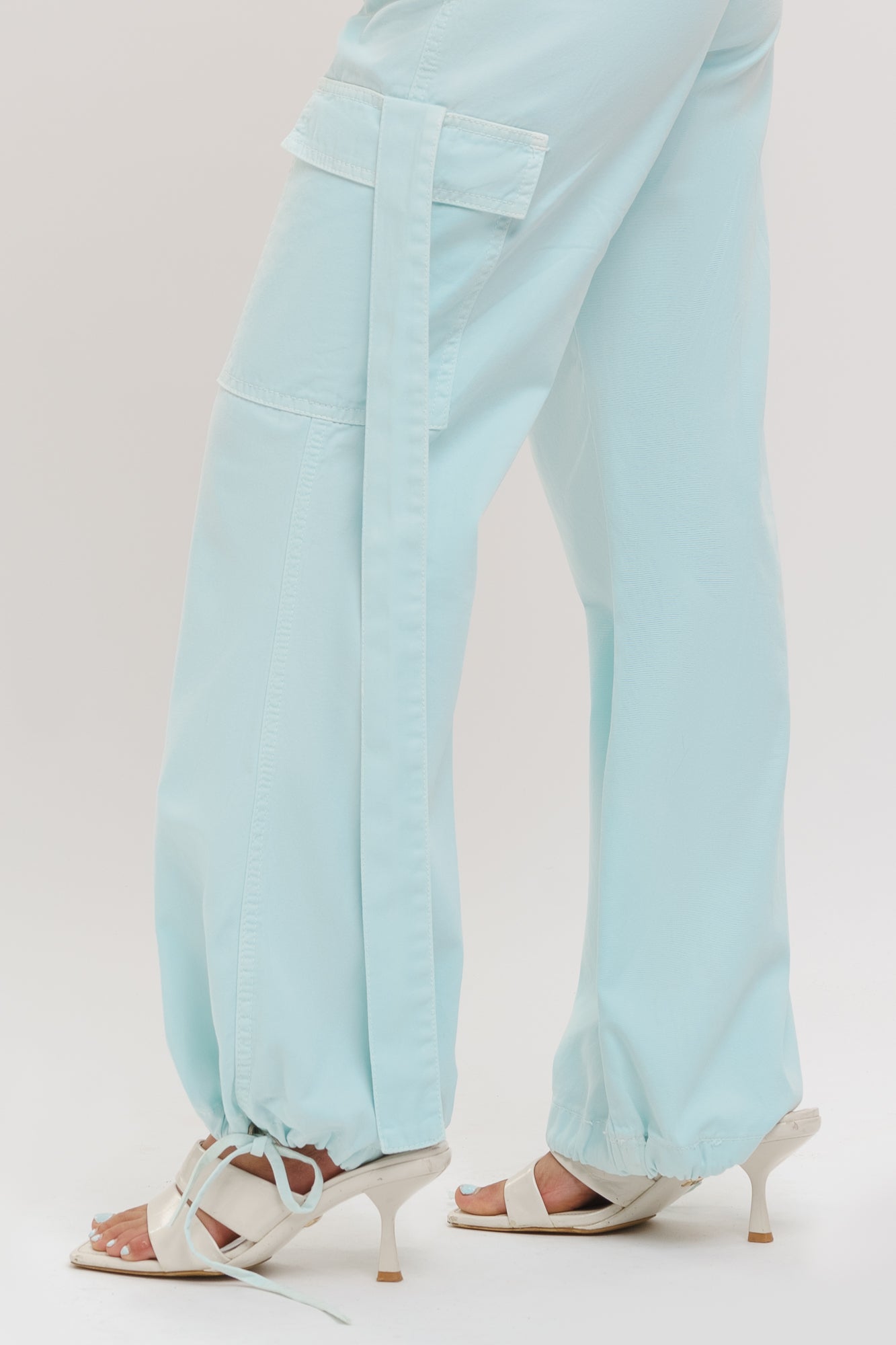 Sky Low Waist Baggy Joggers