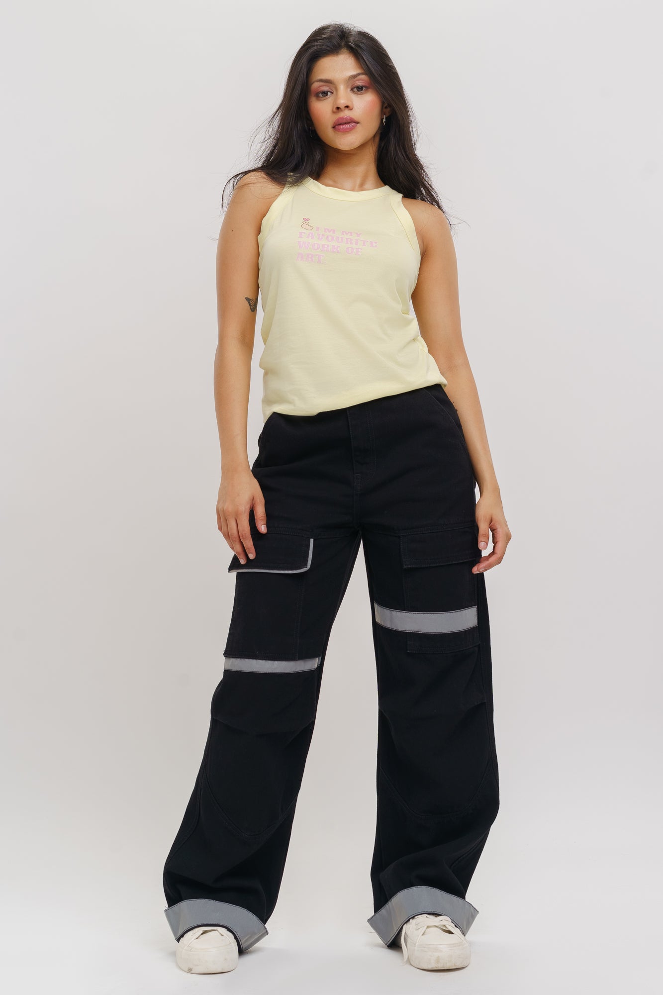 LOW WAIST FLAMING JEANS