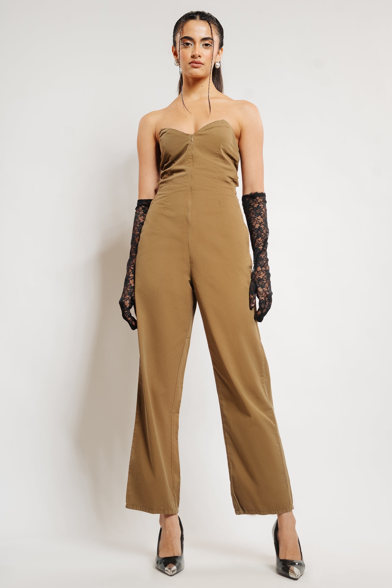 OLIVE BROWN JUMPSUITS