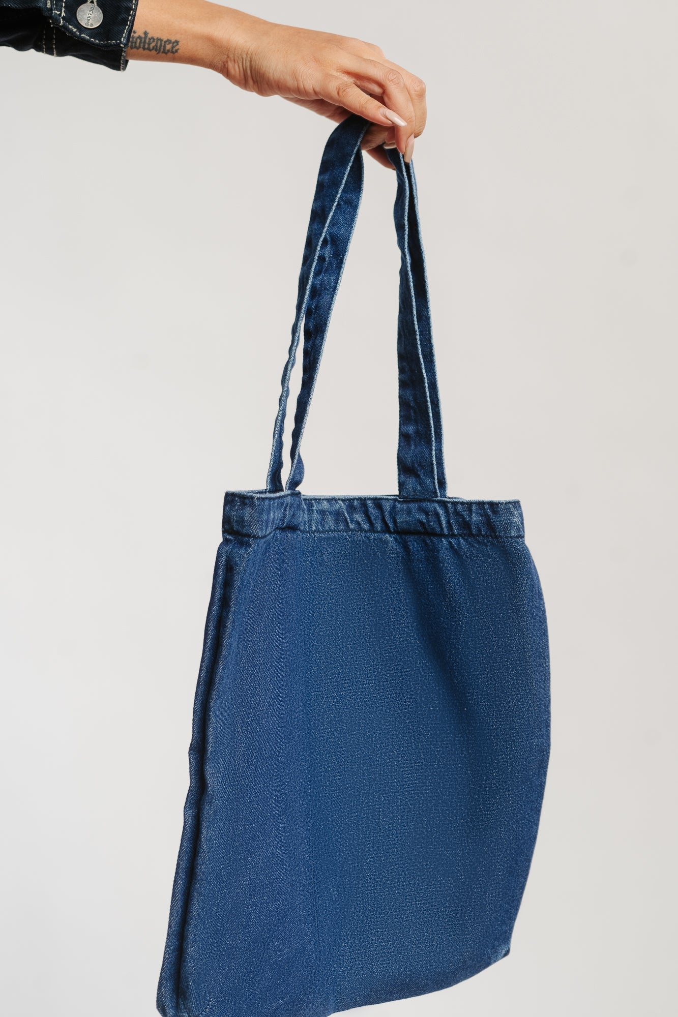 ONE POCKETED TOTE BAG