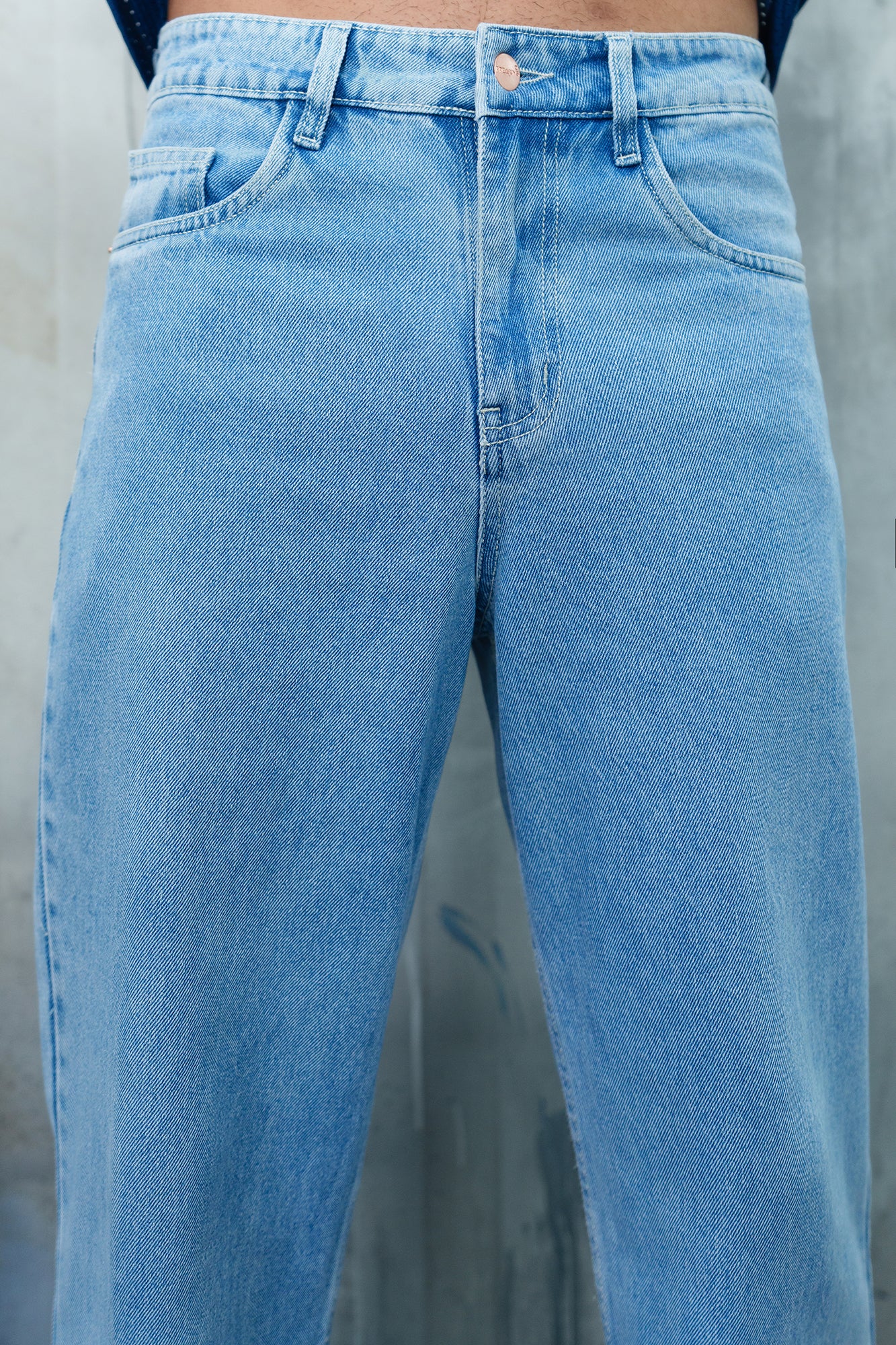 All Day Blue Men's Baggy Jeans