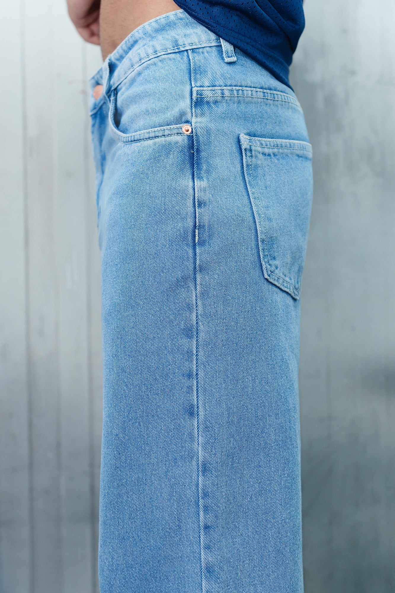 All Day Blue Men's Baggy Jeans