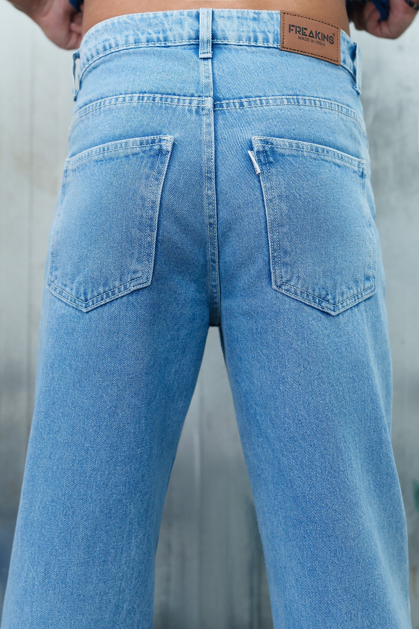 All Day Blue Men's Baggy Jeans