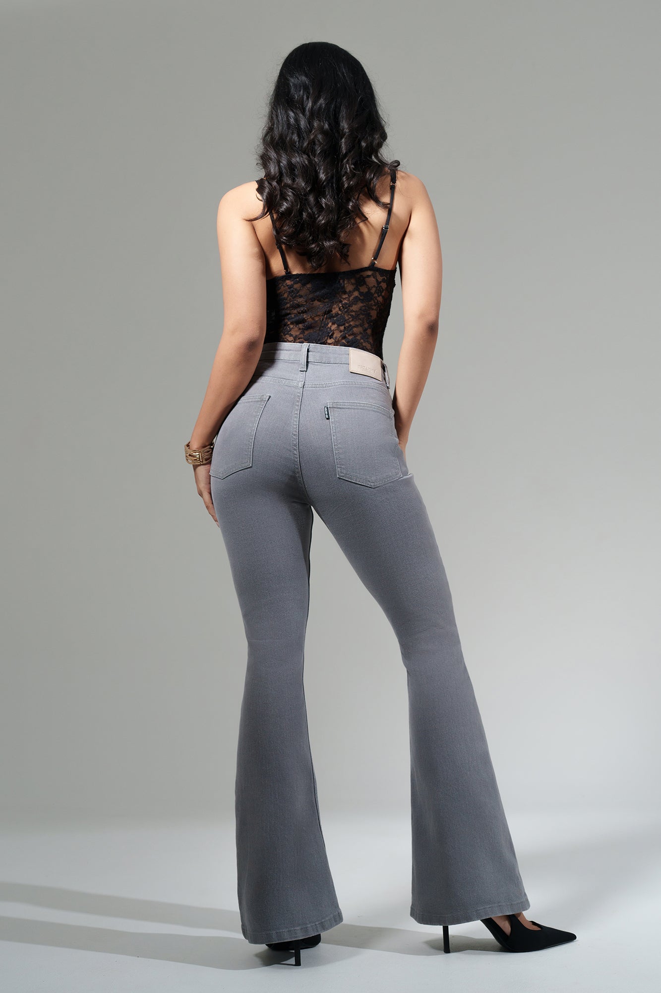 Cloud Grey Women's Bootcut Jeans