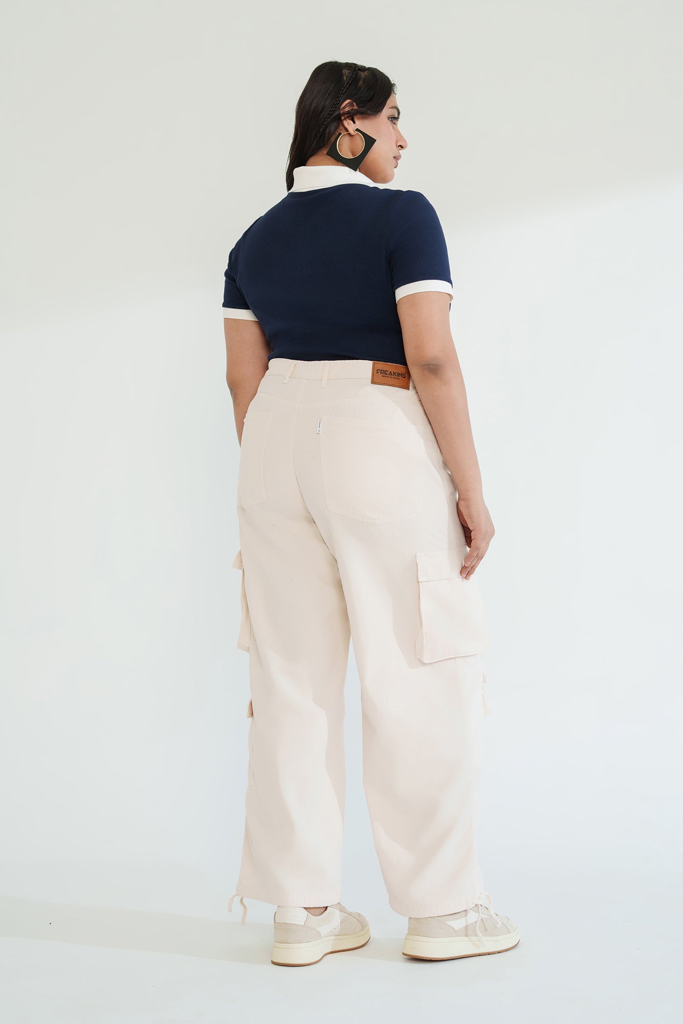 Curve Soft Ecru Cargo