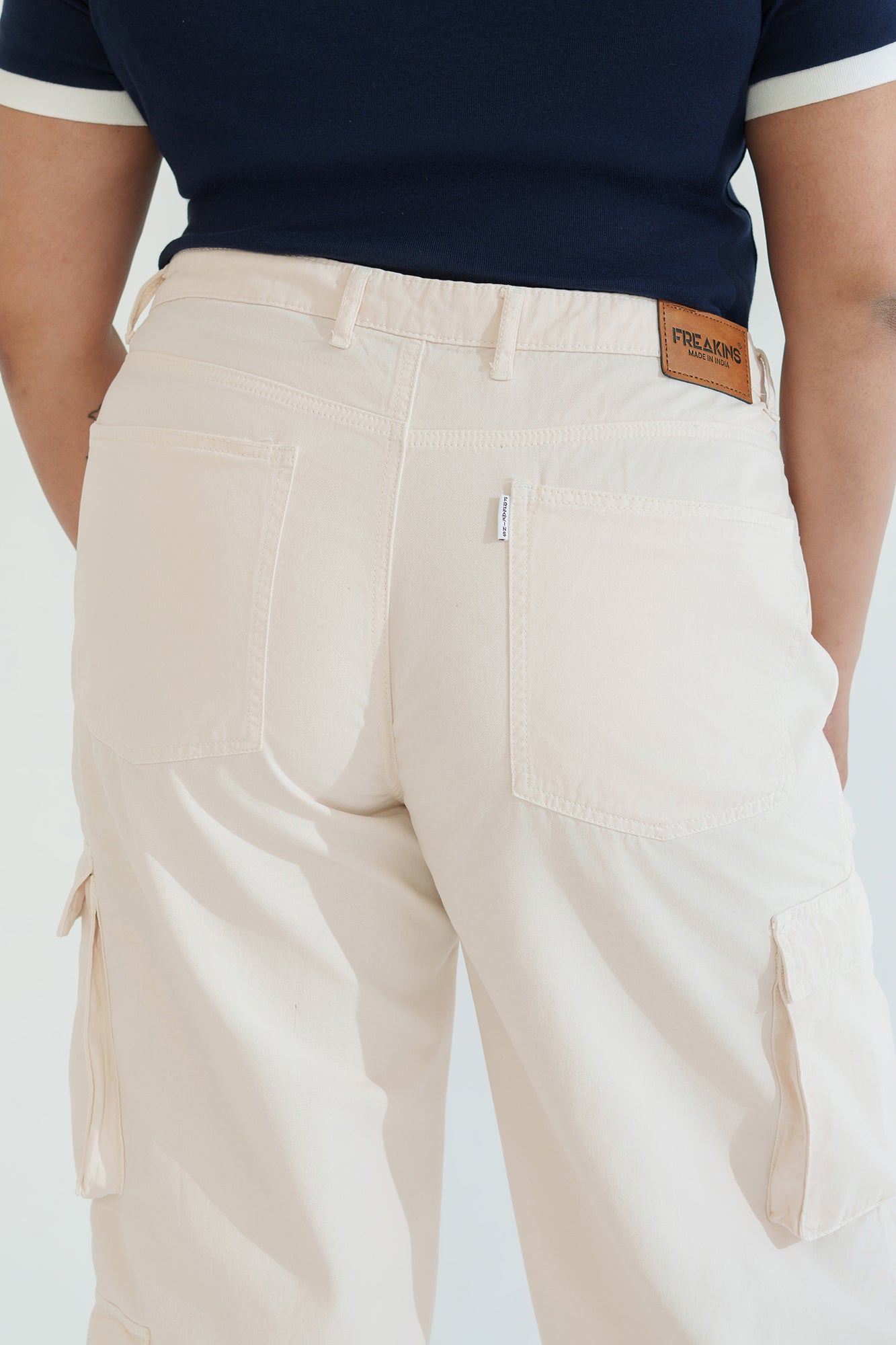 Curve Soft Ecru Cargo