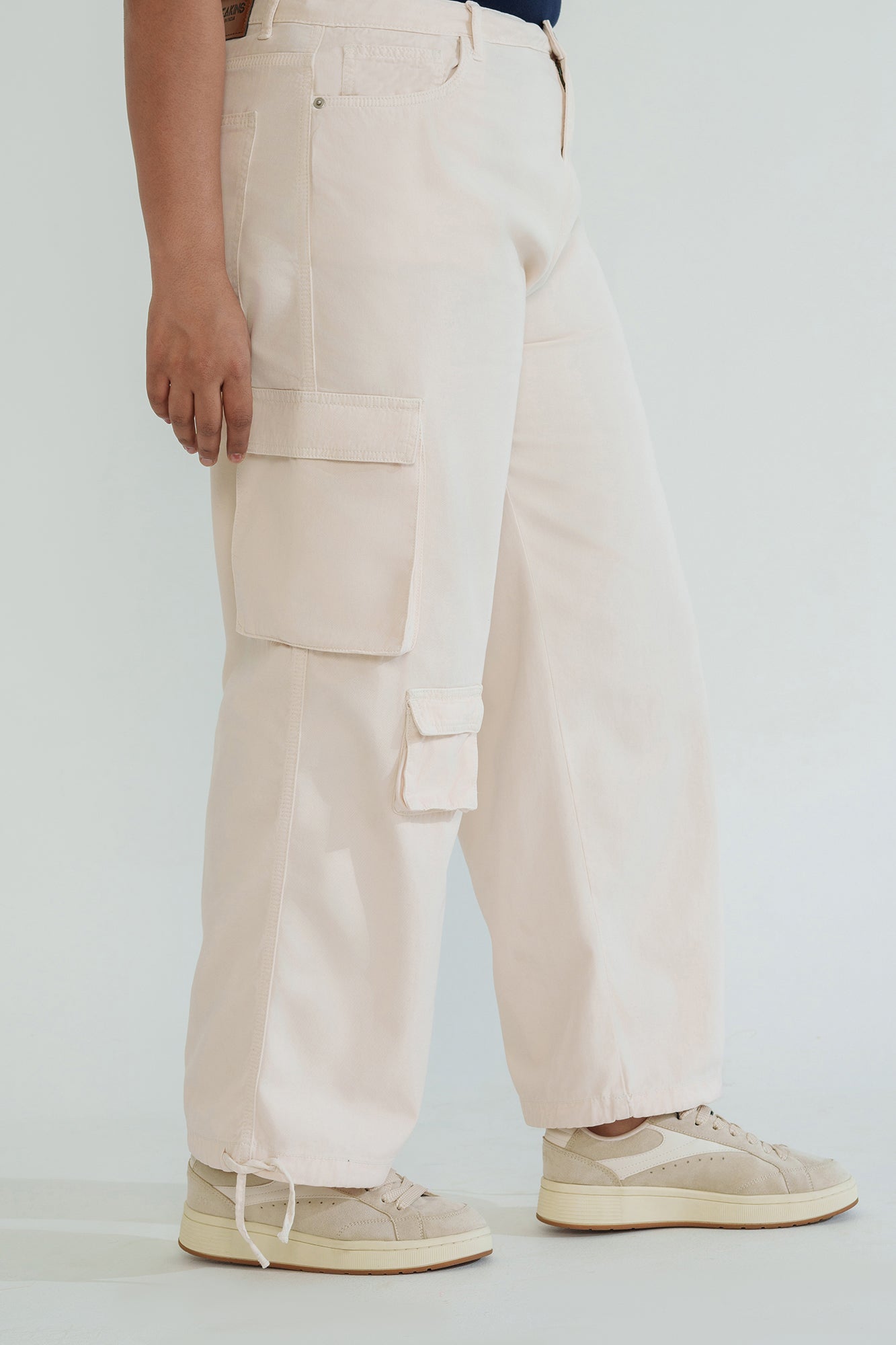 Curve Soft Ecru Cargo