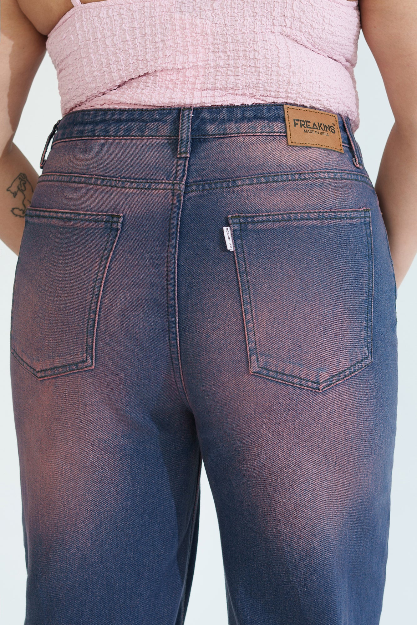 Indigo Berry Curve Straight Jeans