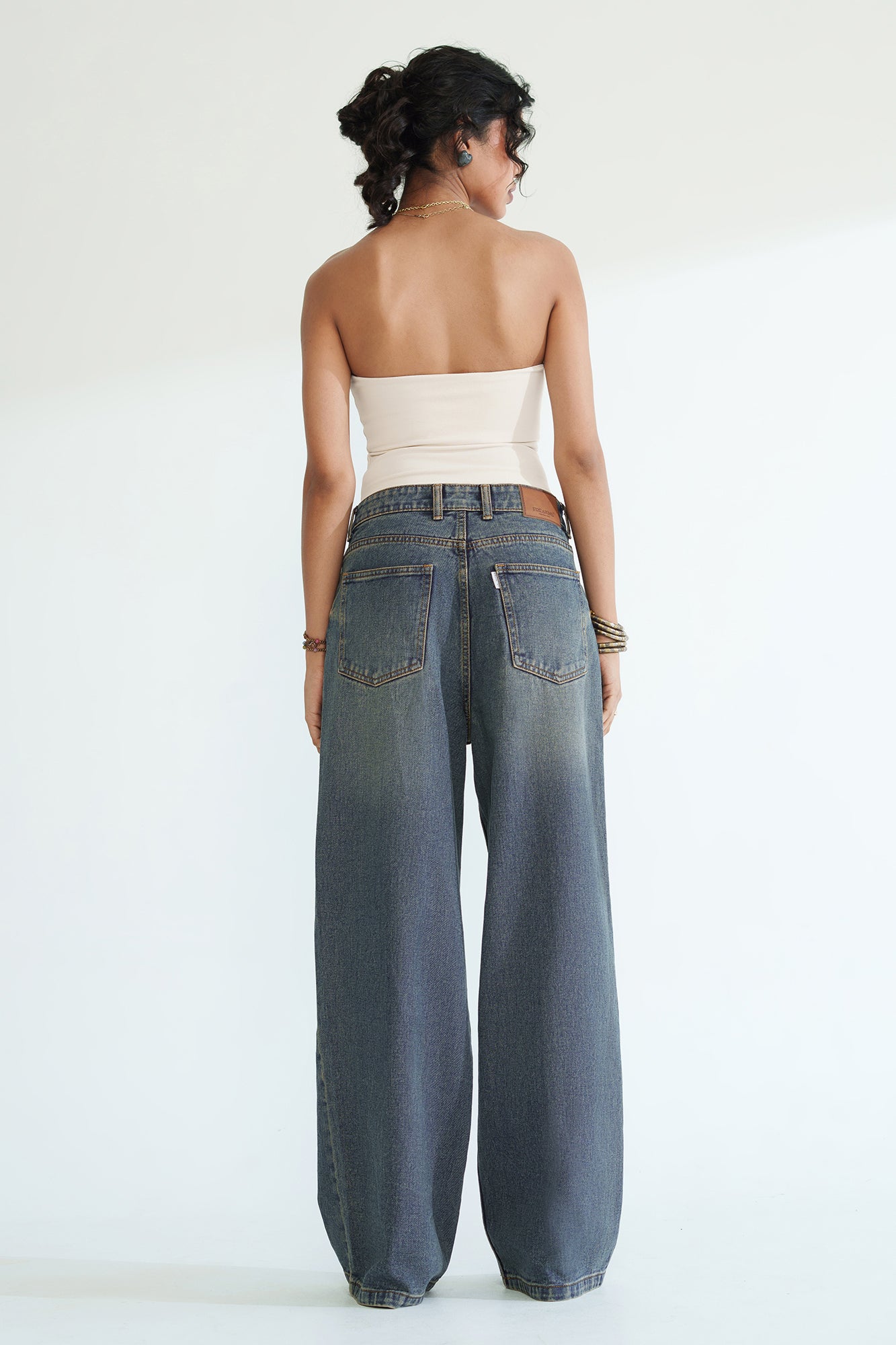Essential Blue Women’s Wide Jeans
