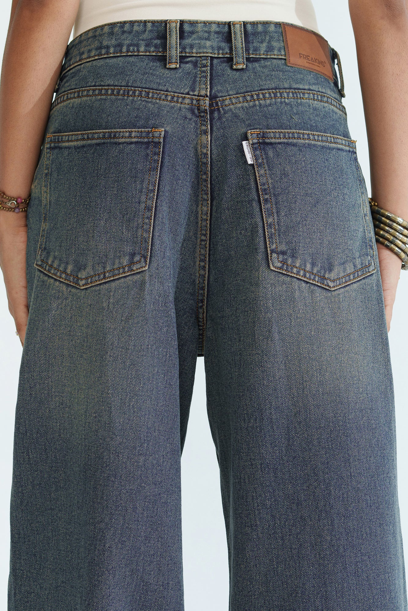 Essential Blue Women’s Wide Jeans