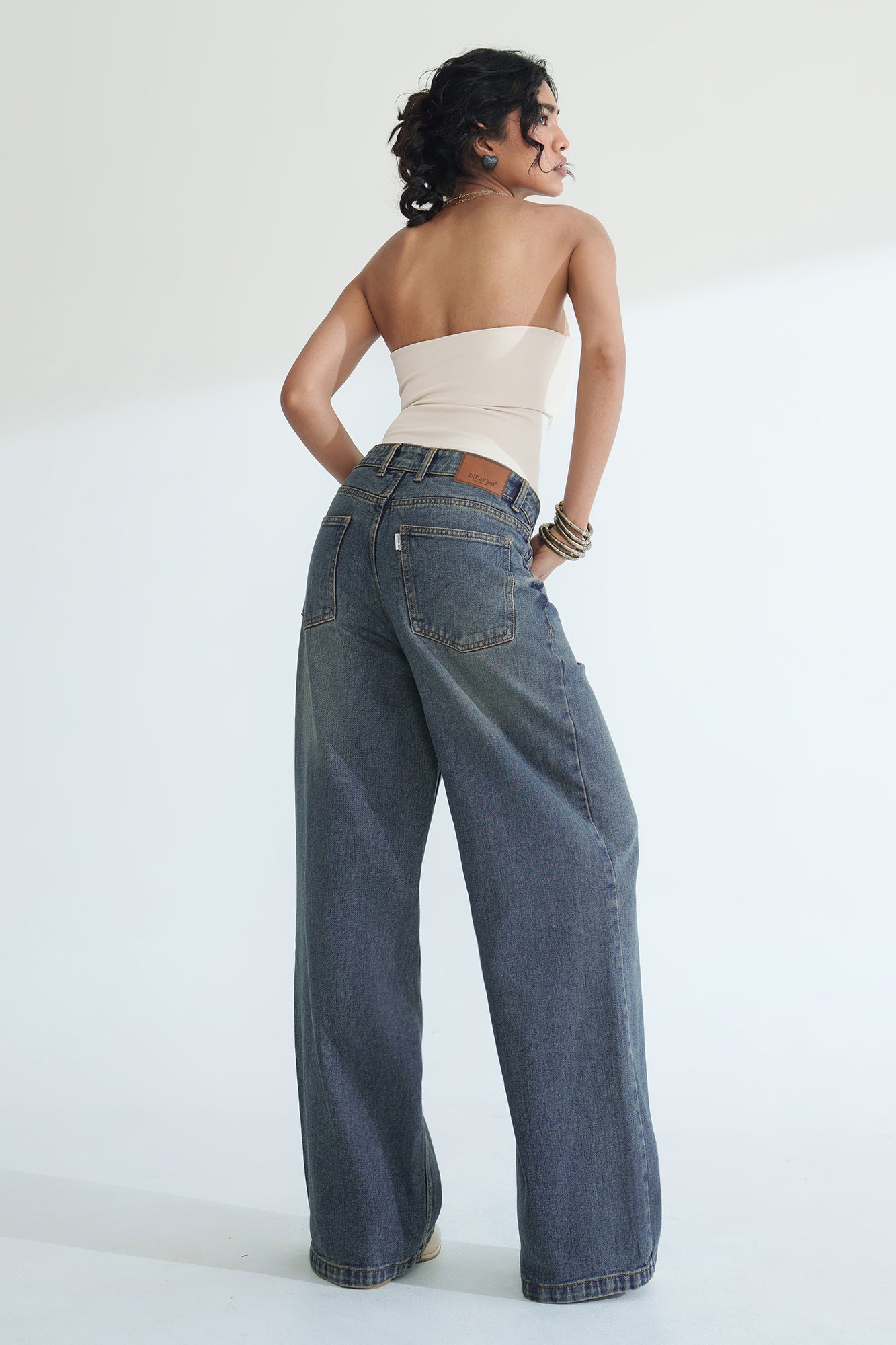 Essential Blue Women’s Wide Jeans