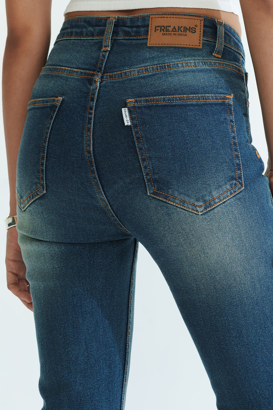 Retro Blue Women's Bootcut Jeans