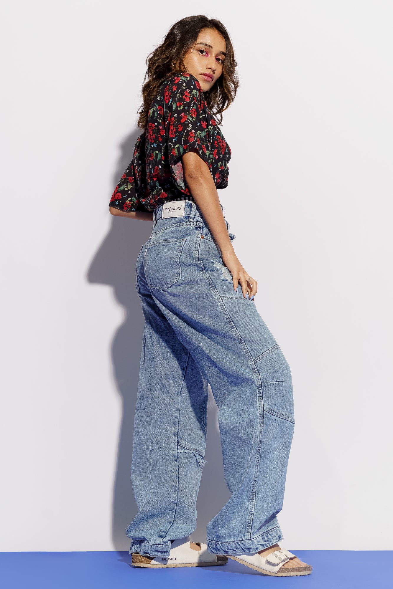 COARSE STRAIGHT JEANS