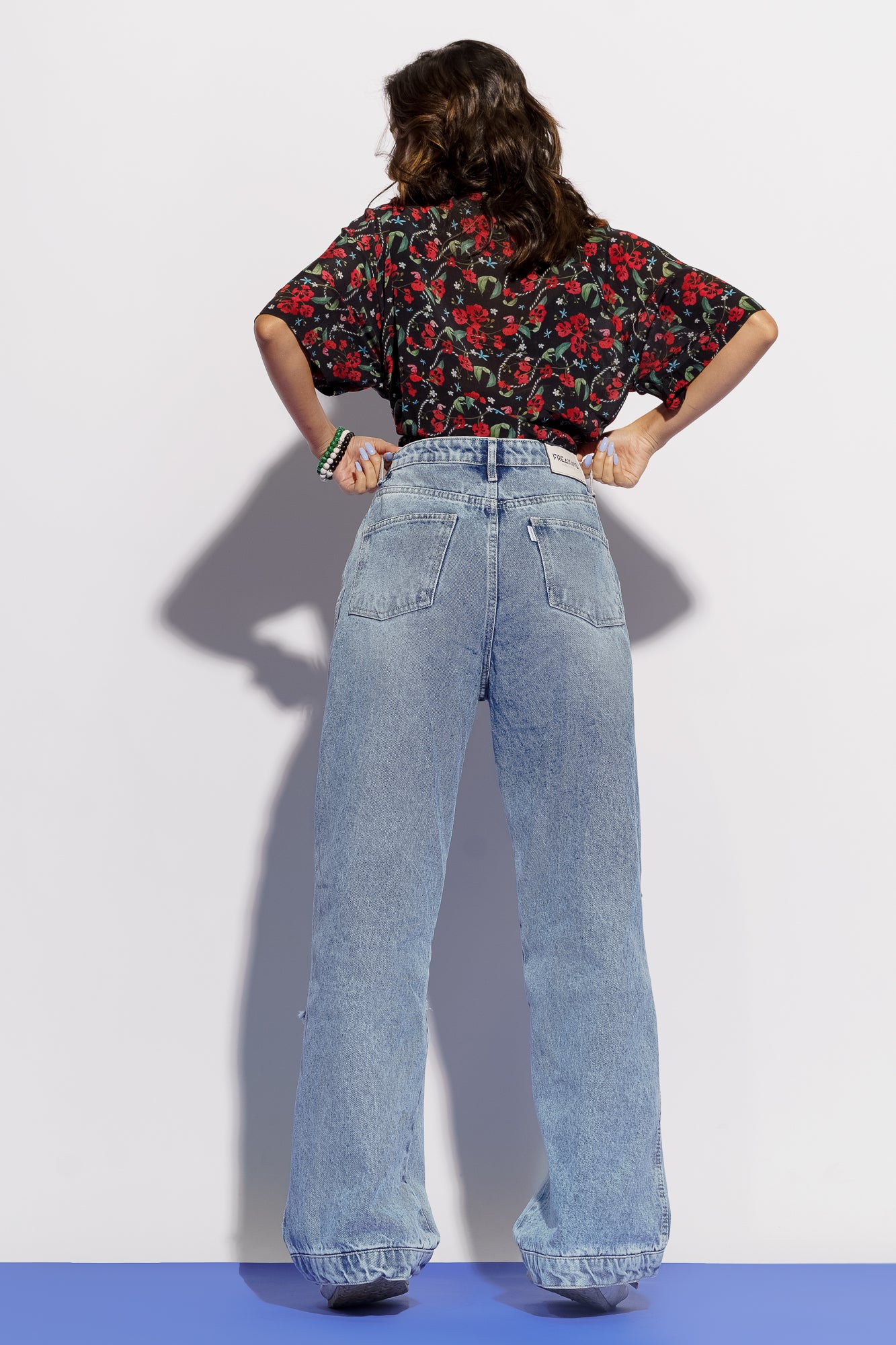 COARSE STRAIGHT JEANS