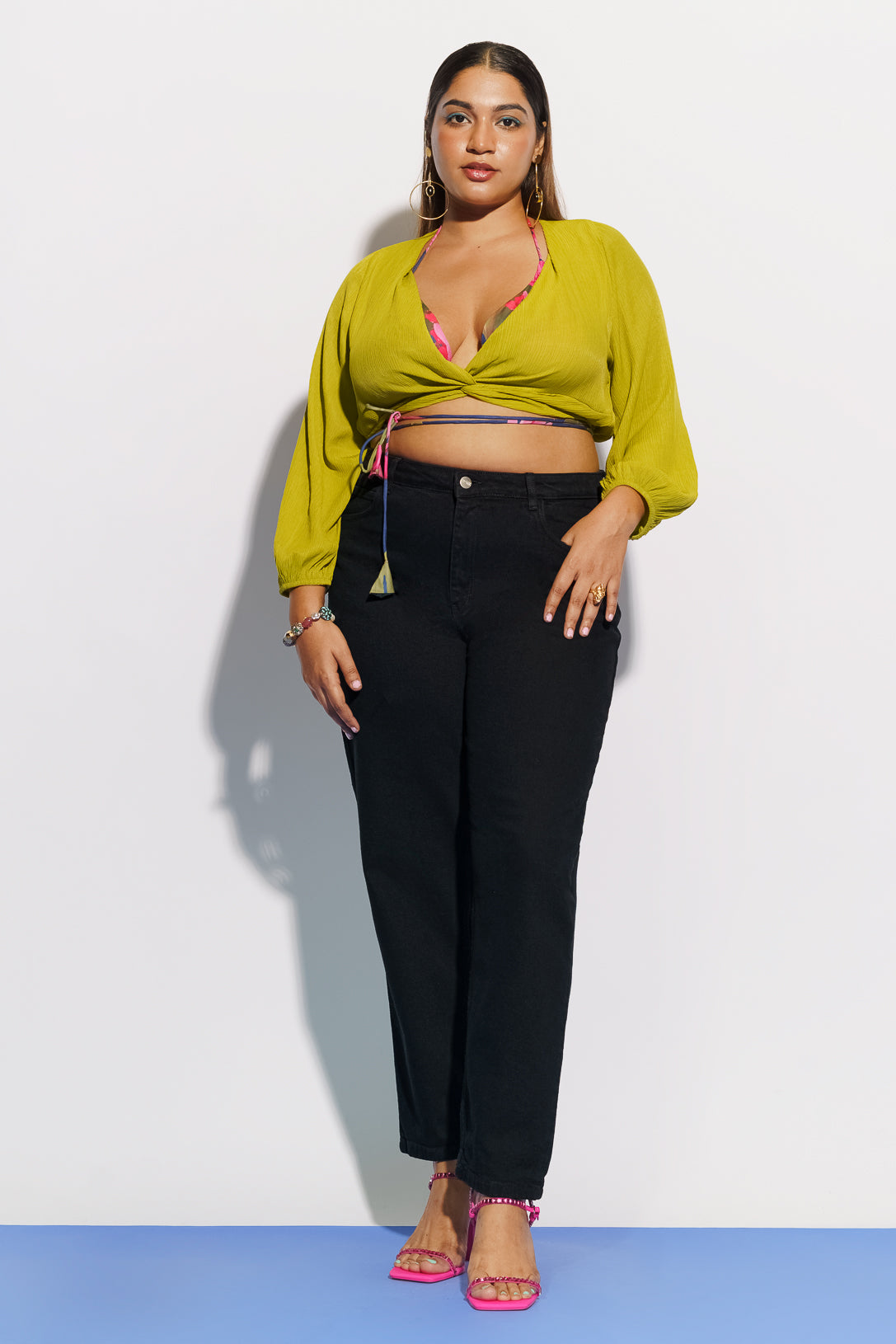 Curve Nigel Black Mom Jeans