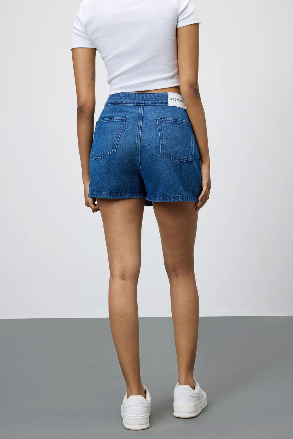 Ultramarine Blue Women's Denim Skort