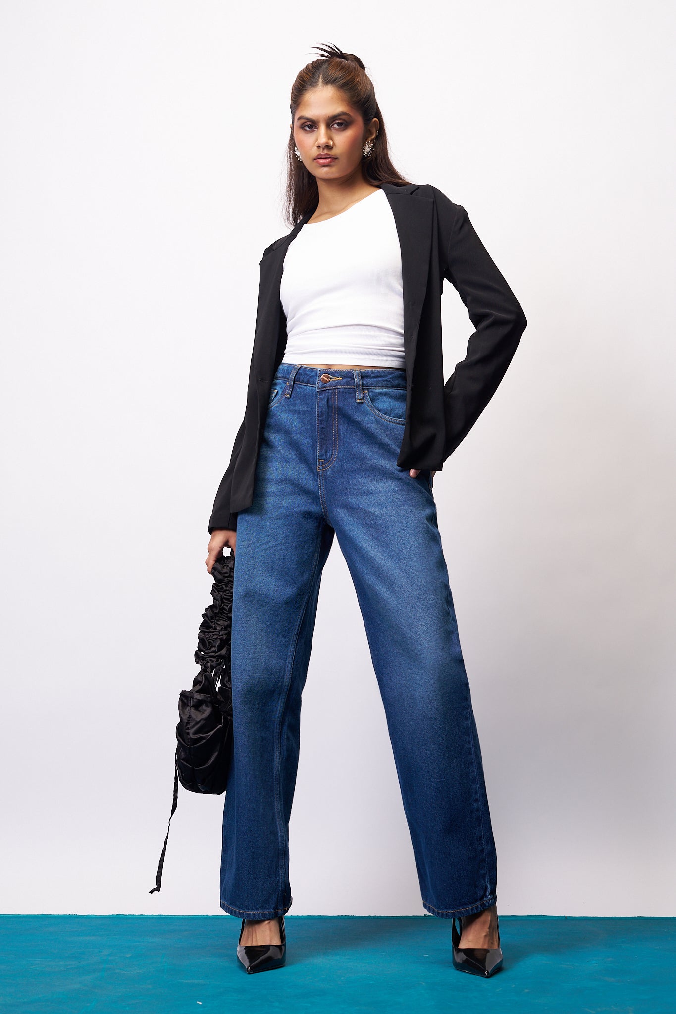 Maytime Blue Straight Jeans