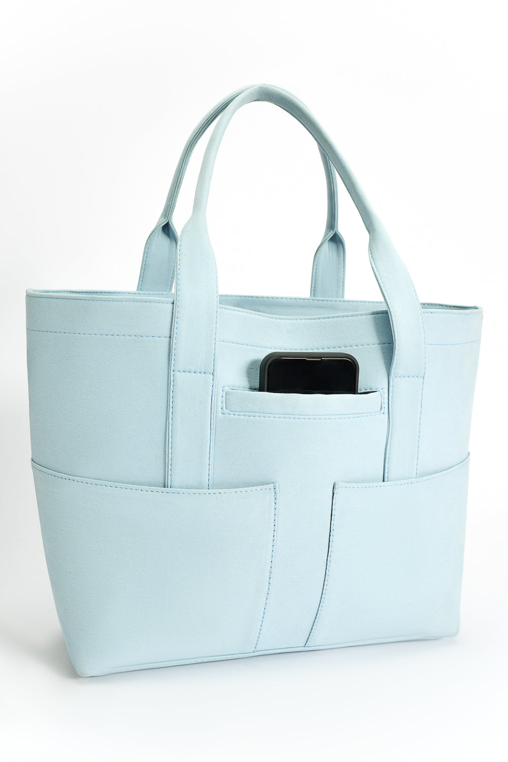 Denim Pocket Tote