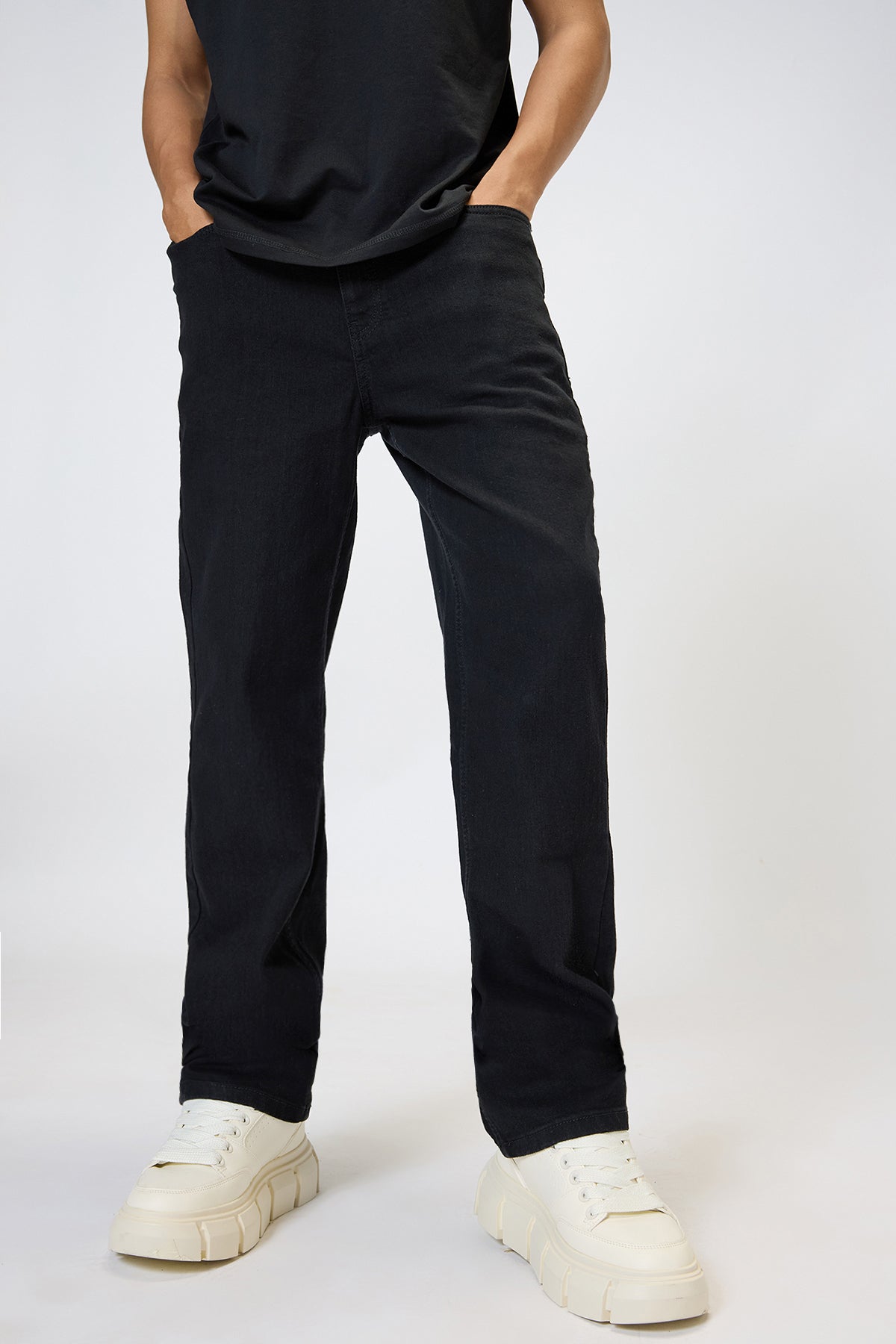 Black Men's Slim Fit Jeans