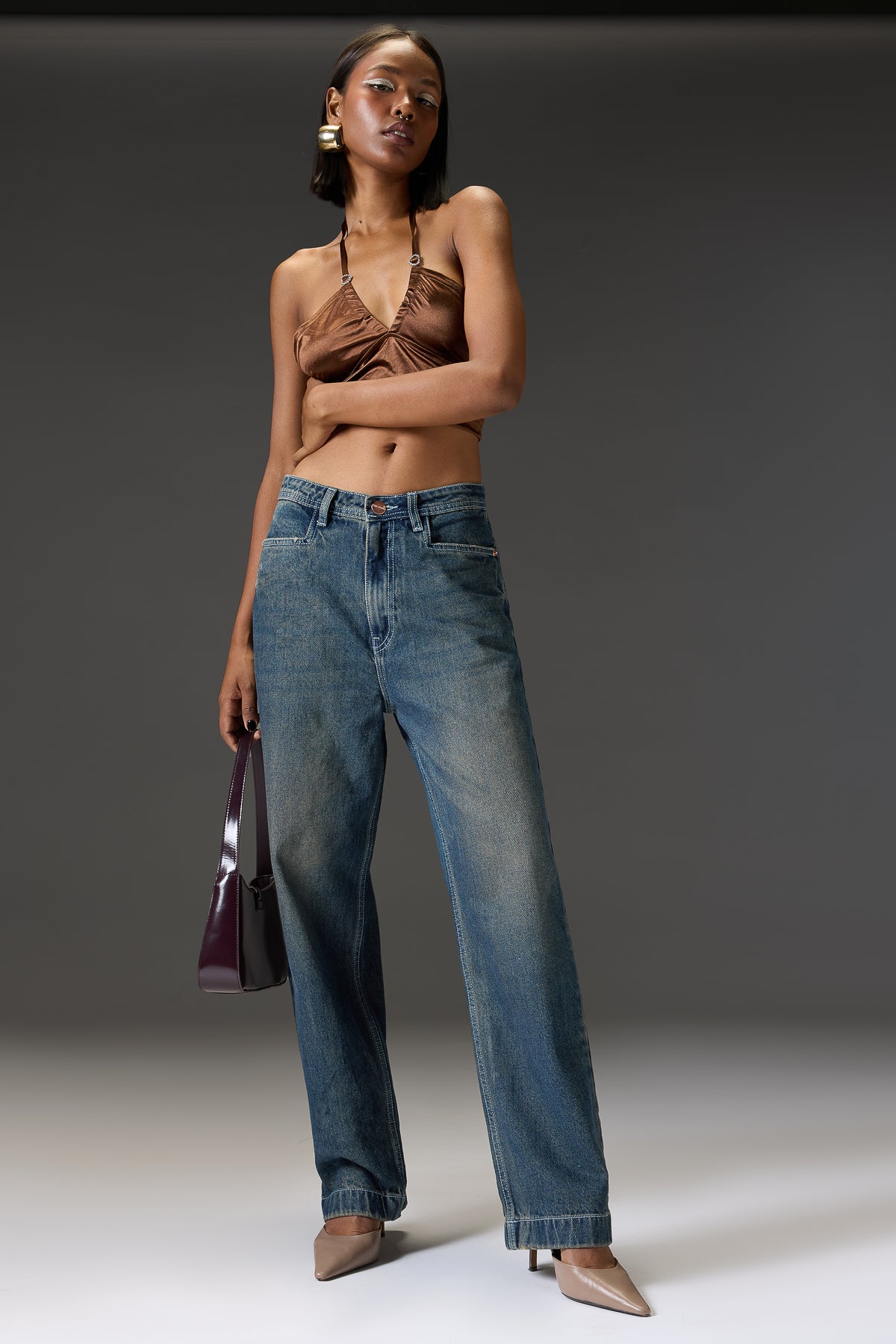 Blue Cobalt Women's Straight Jeans