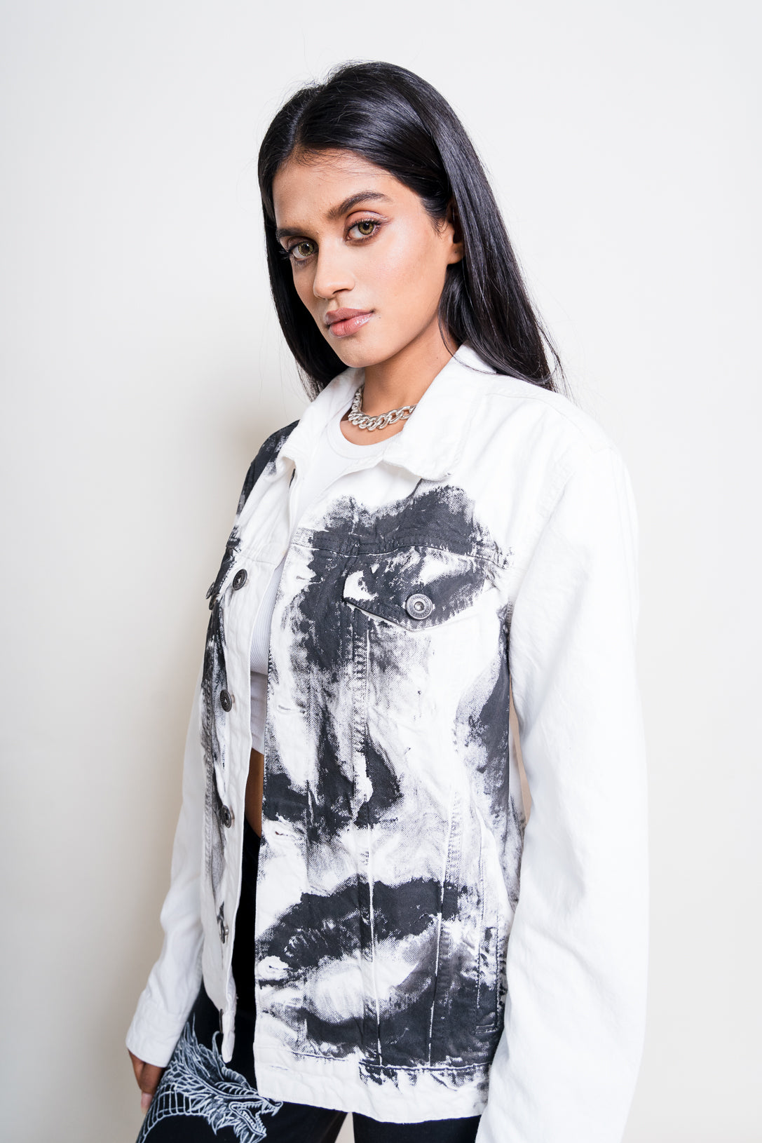 One True Love denim jacket