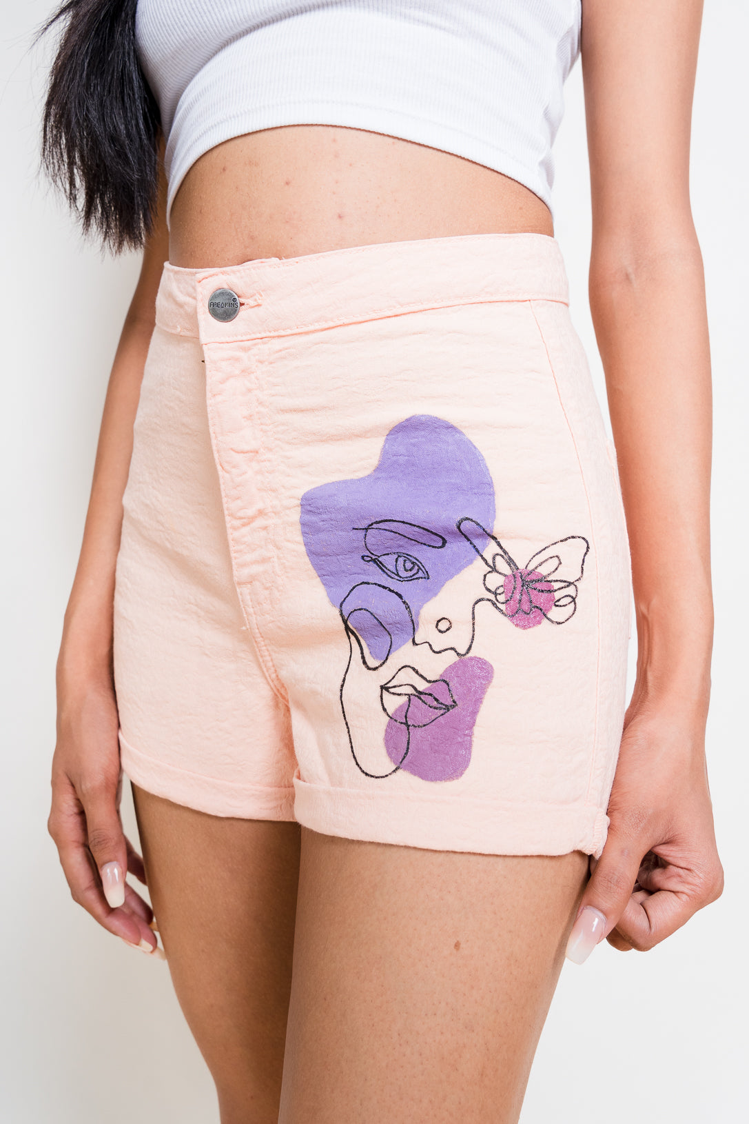 Senses high waisted shorts