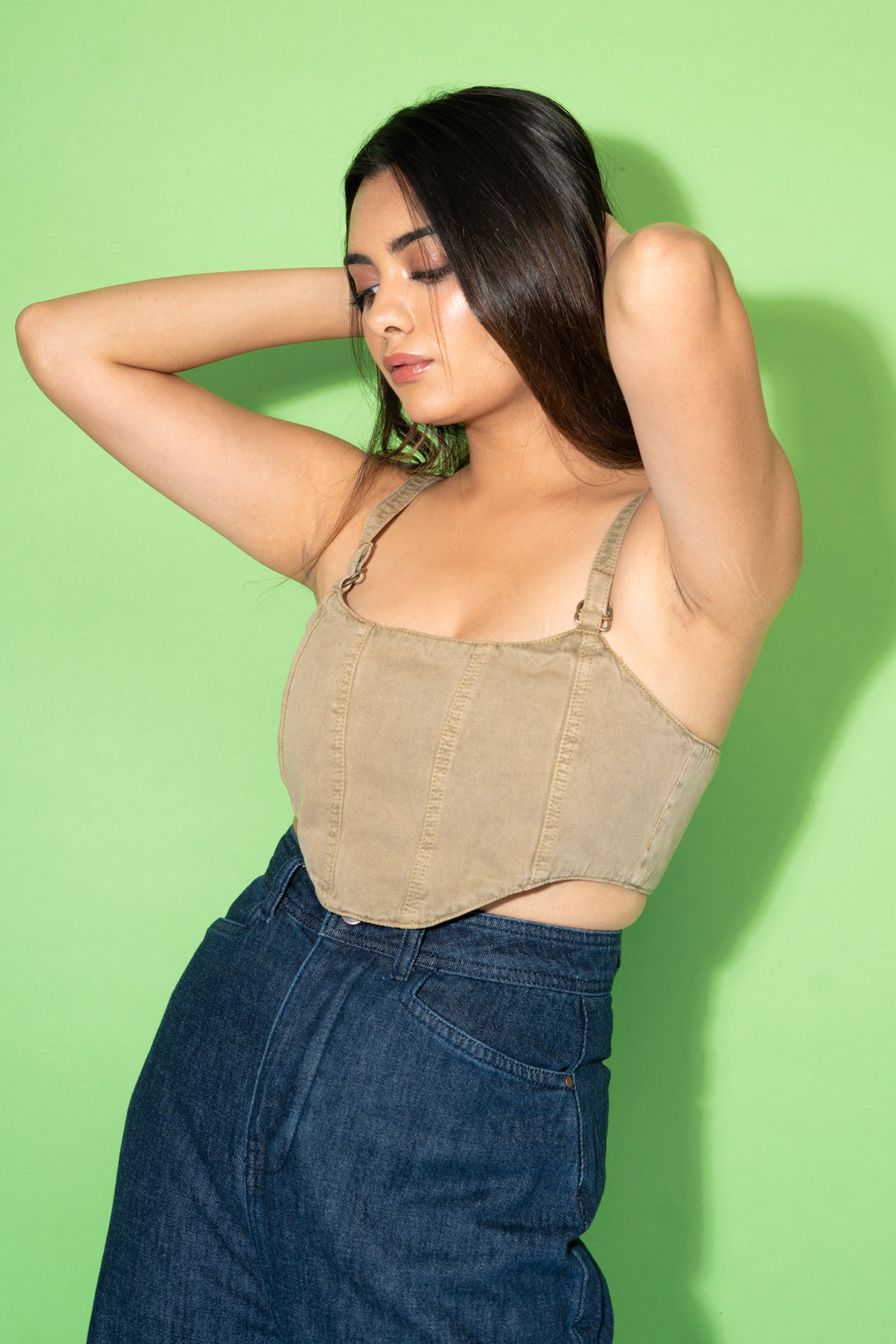 REPOSE CORSET TOP