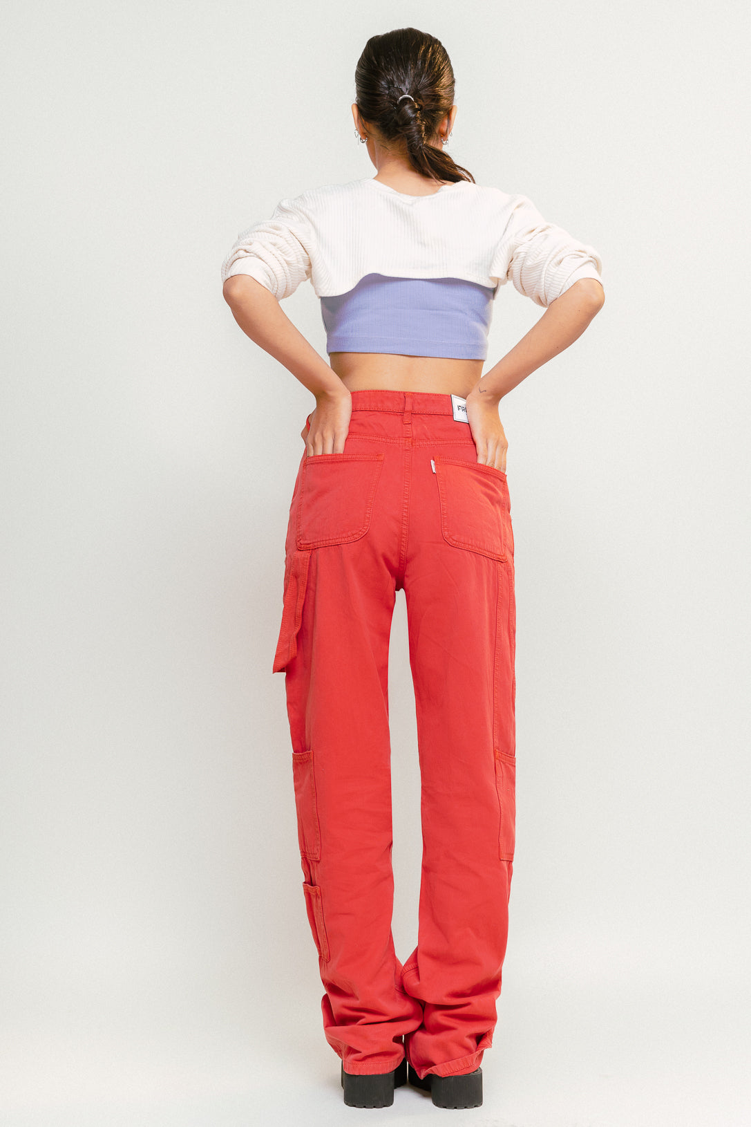 STREAKY CARPENTER PANTS