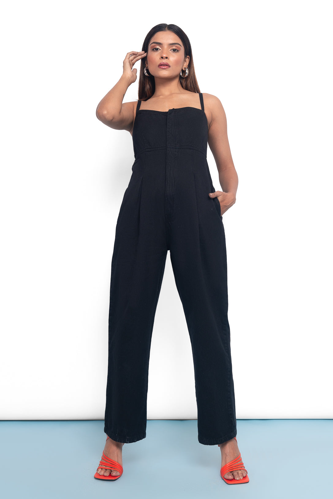 Black Relaxed Jumpsuit