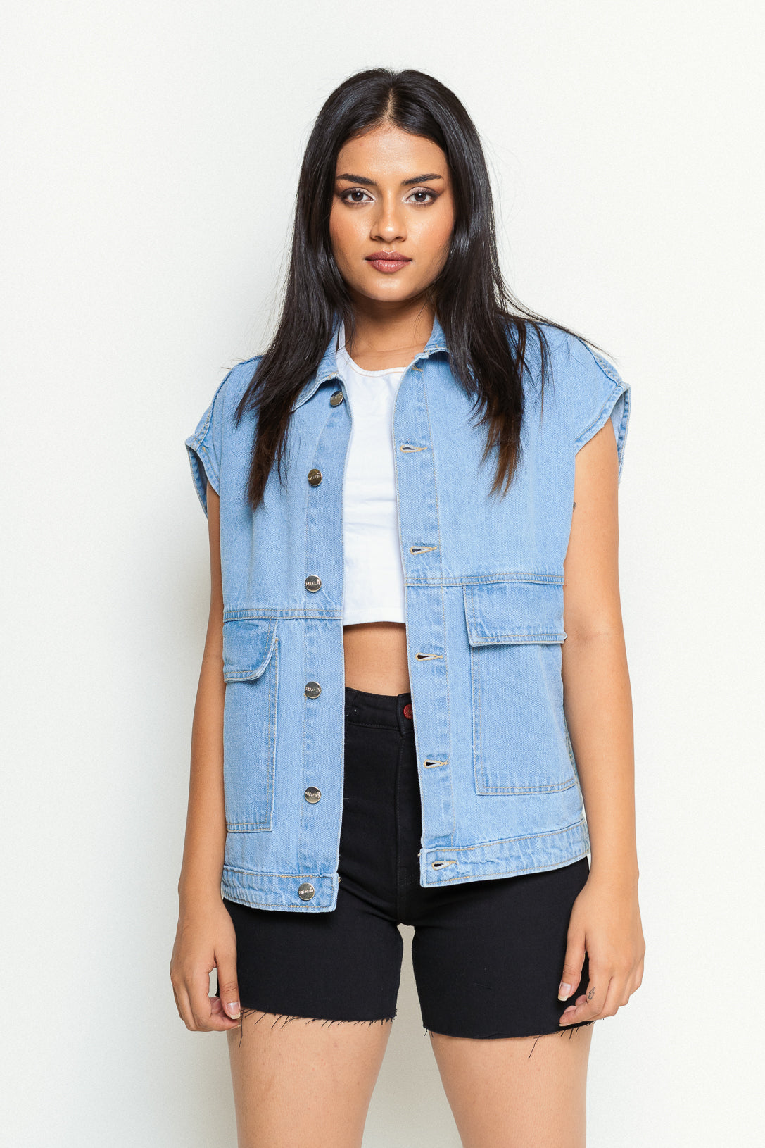 LIGHT CAP SLEEVES JACKET