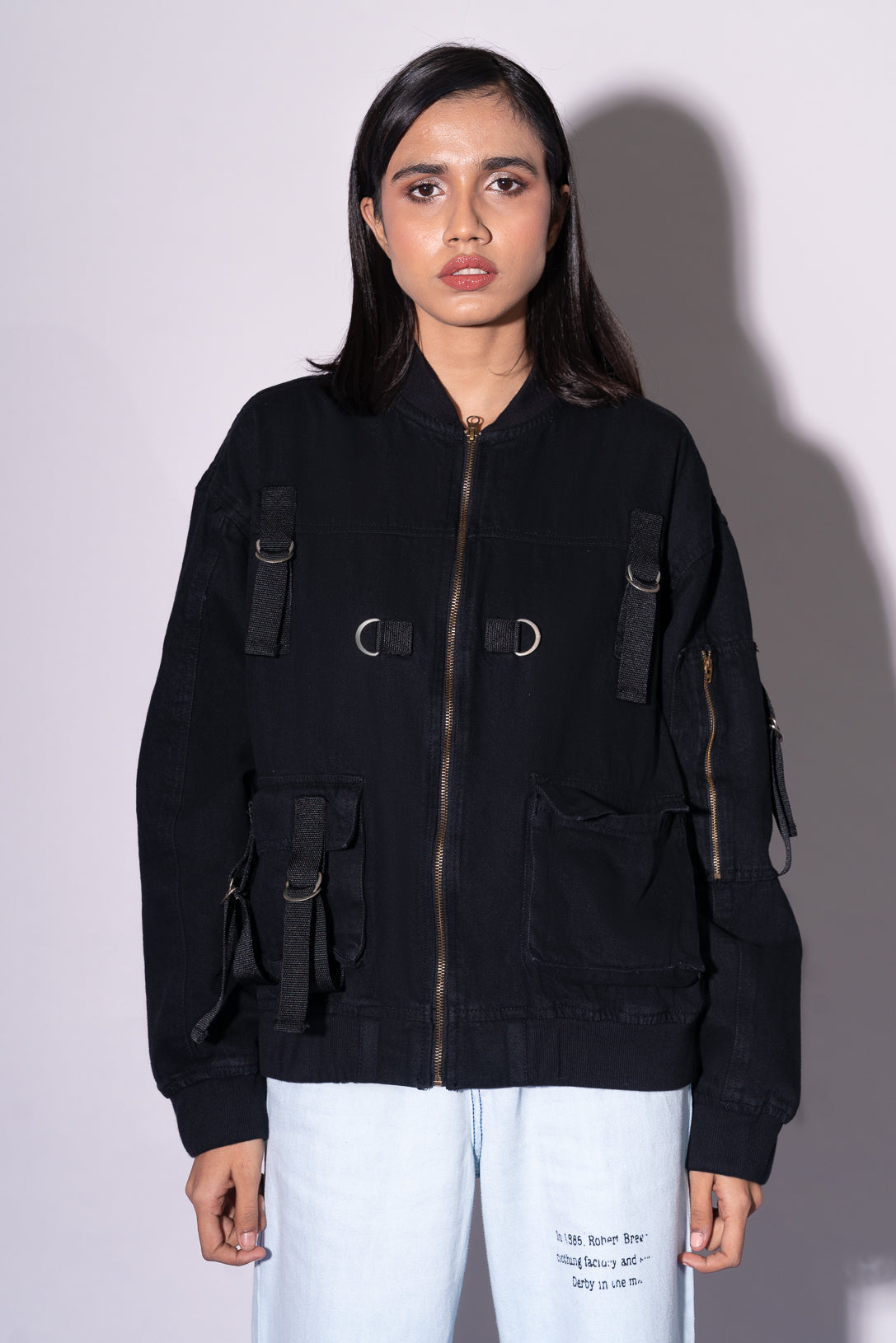 DENIM D-RING JACKET