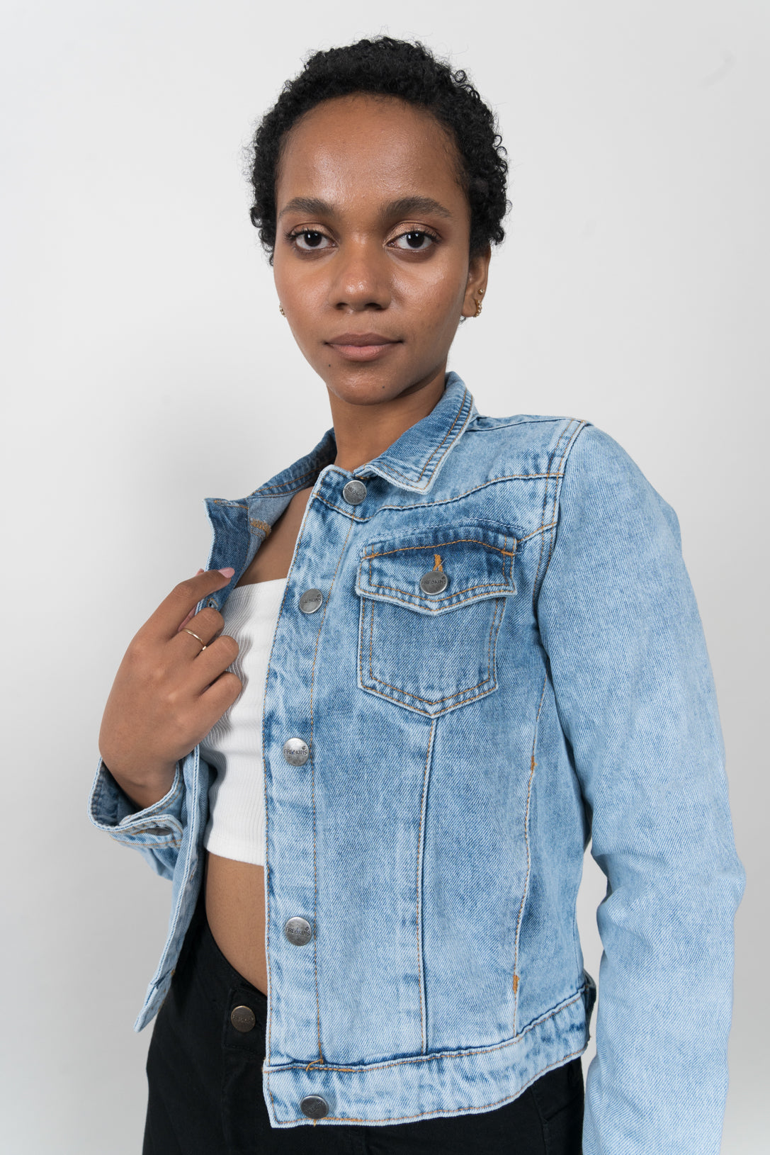 Light blue denim jacket