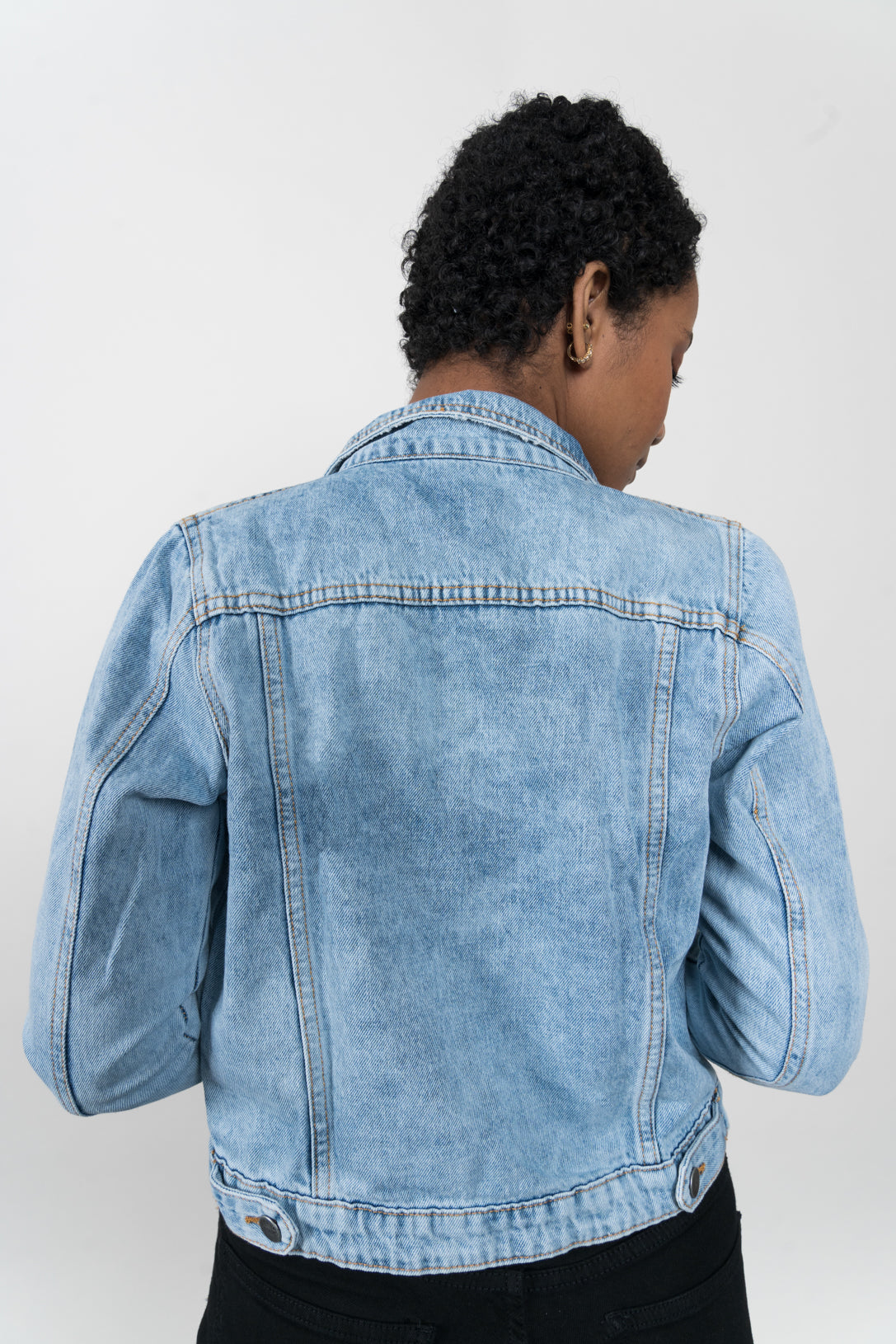 Light blue denim jacket