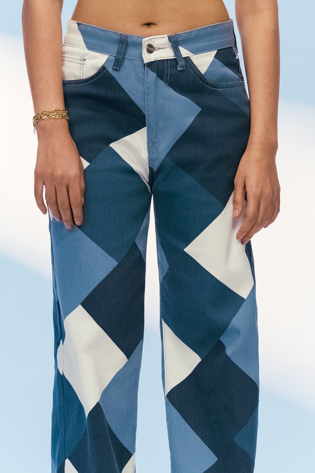 BLUE PATCH JEANS