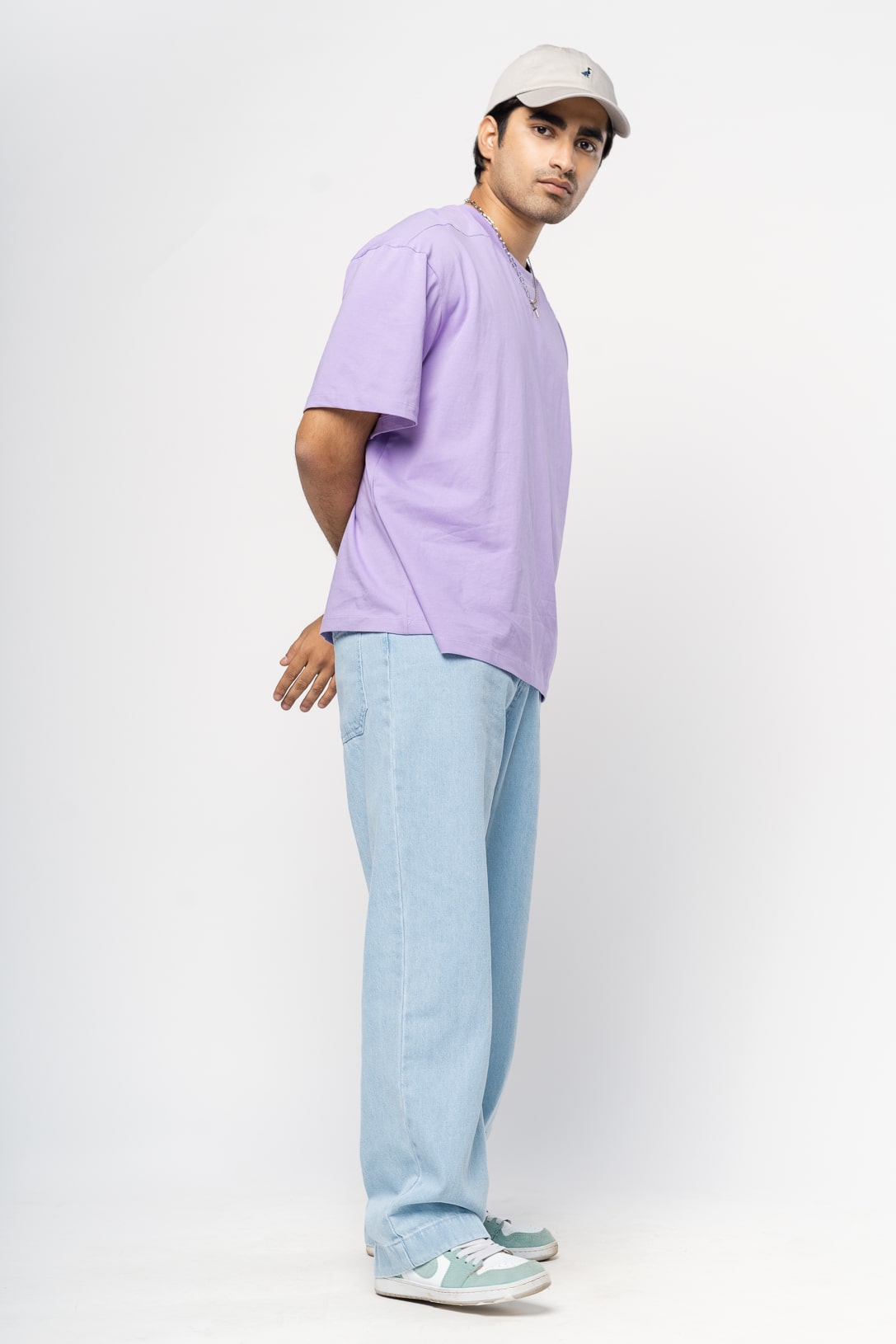 Airy Blue Men's Straight Jeans
