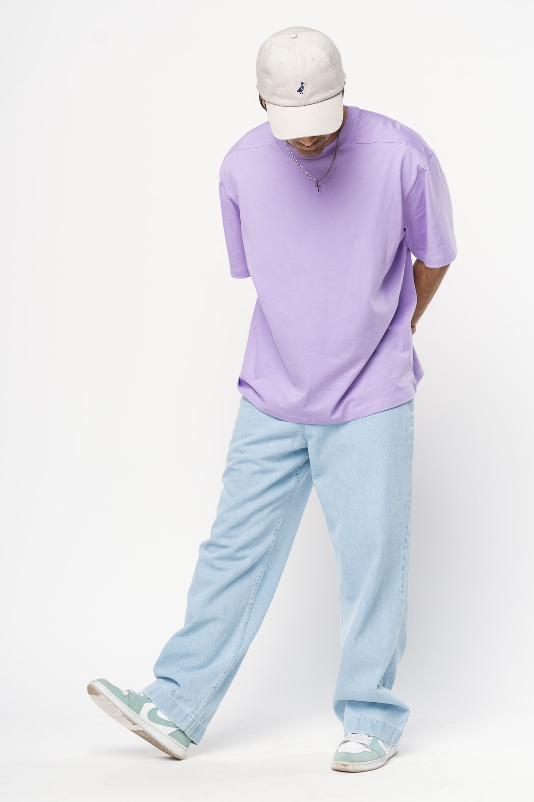 Airy Blue Men's Straight Jeans