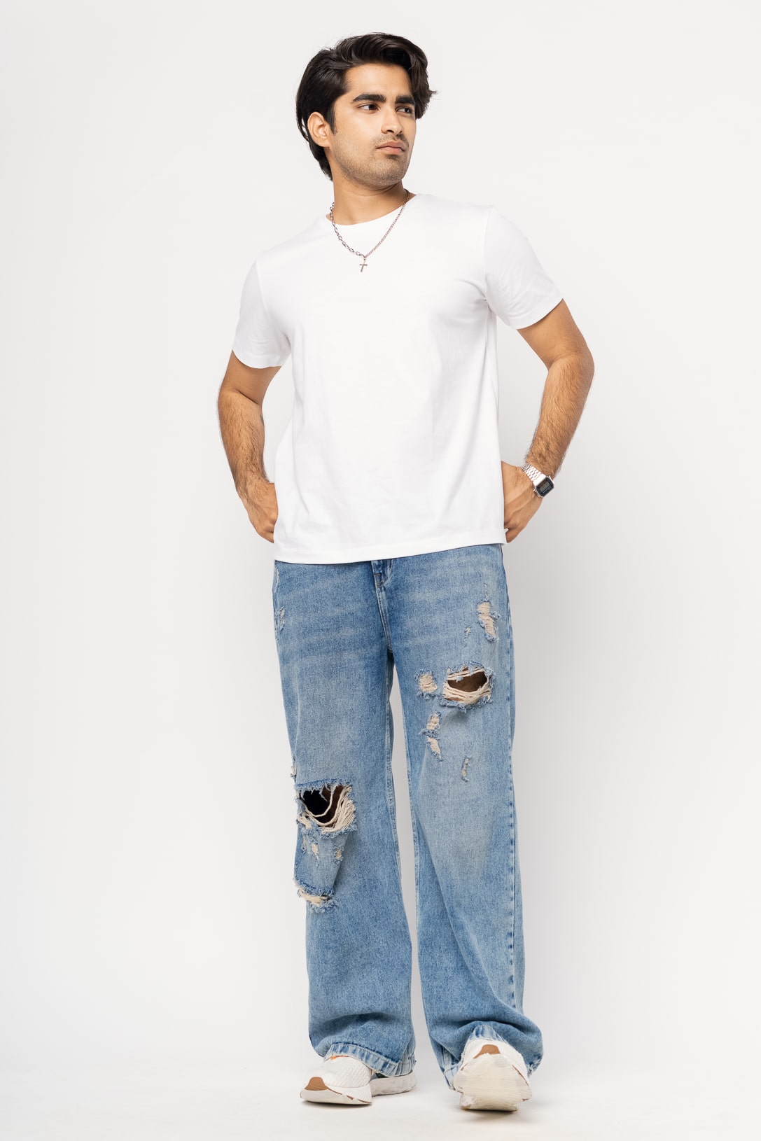 SCRUFFY MEN'S STRAIGHT JEANS