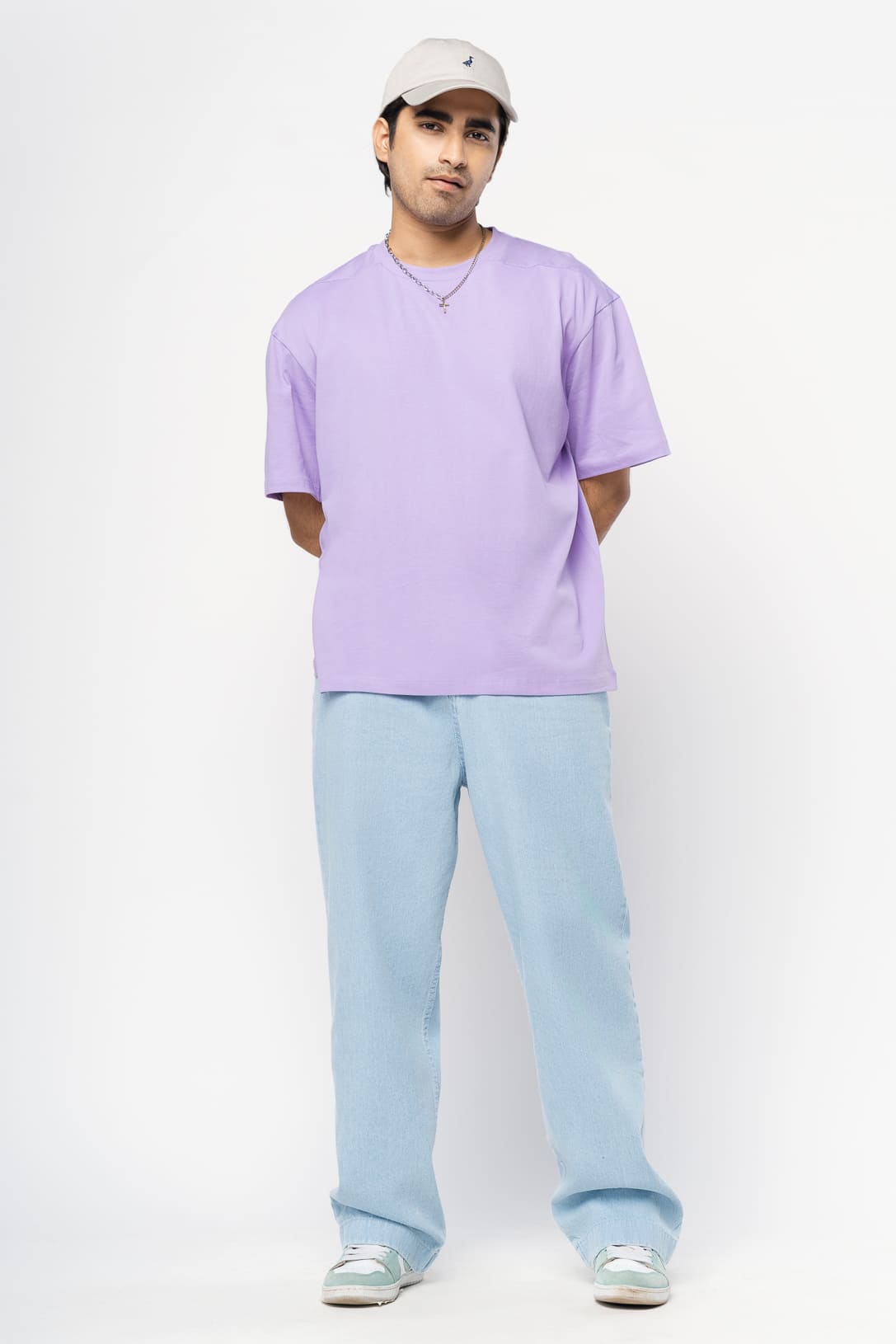 Airy Blue Men's Straight Jeans