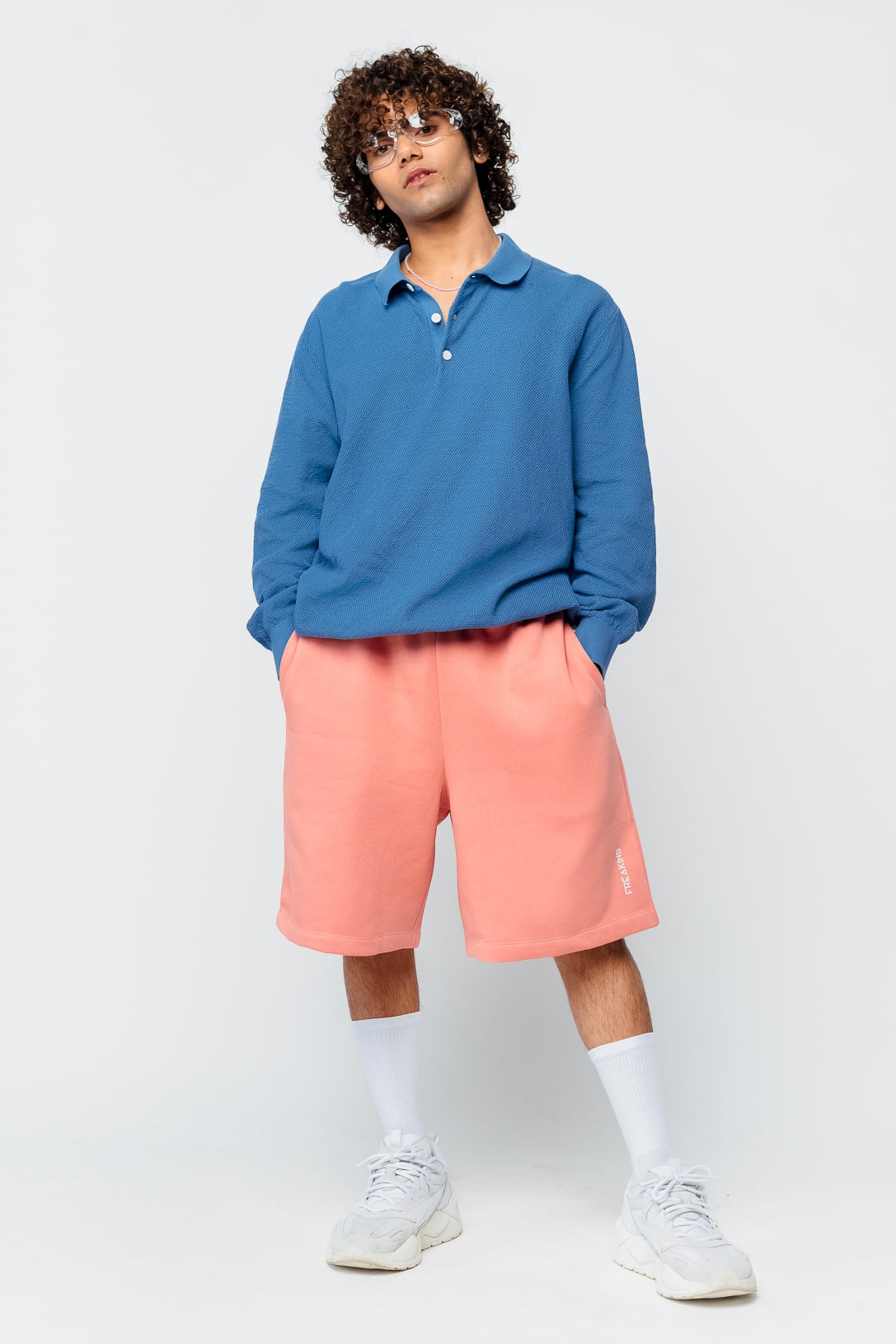 Peach Sweat men's shorts