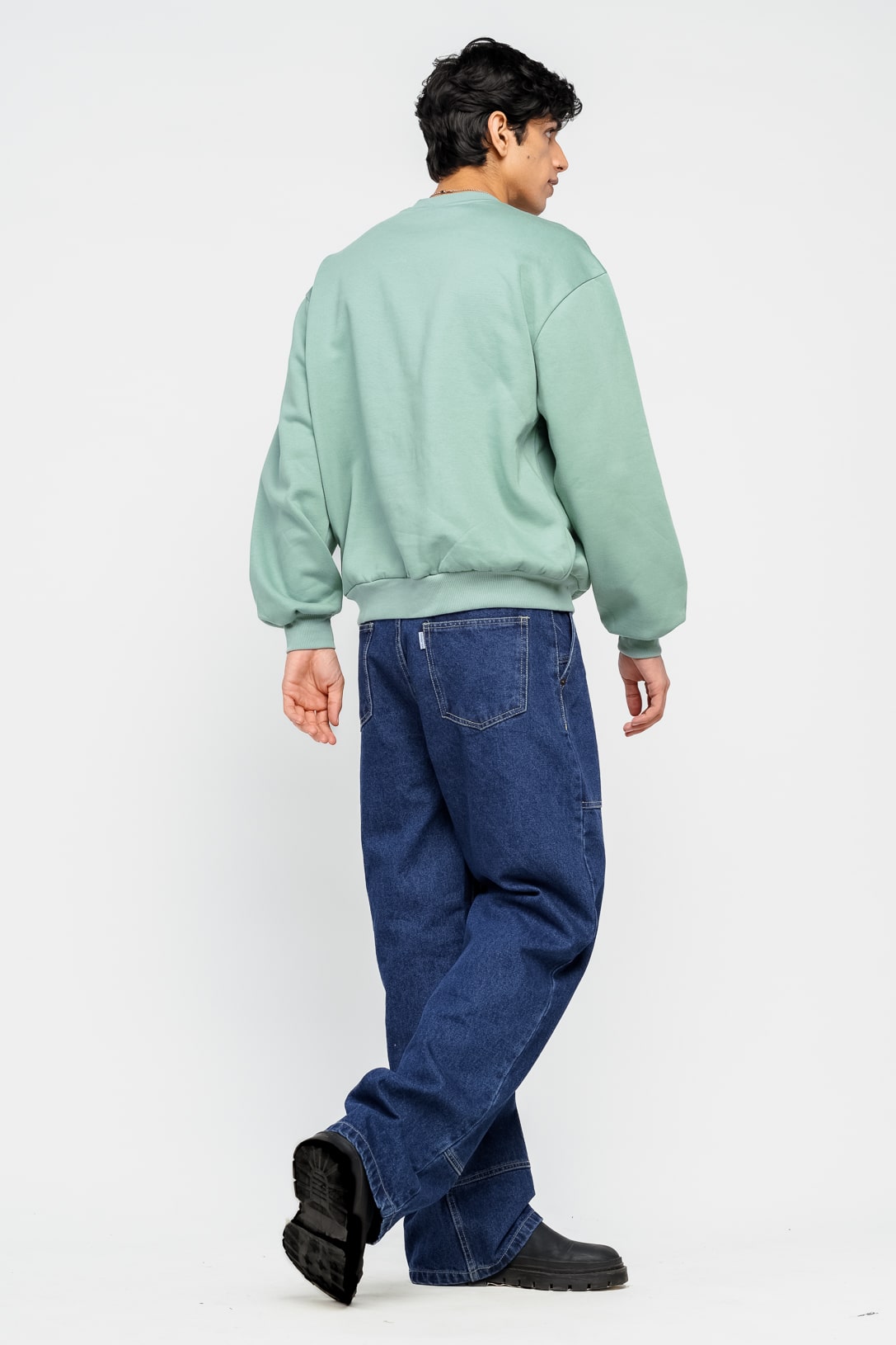 coplanar straight men's jeans