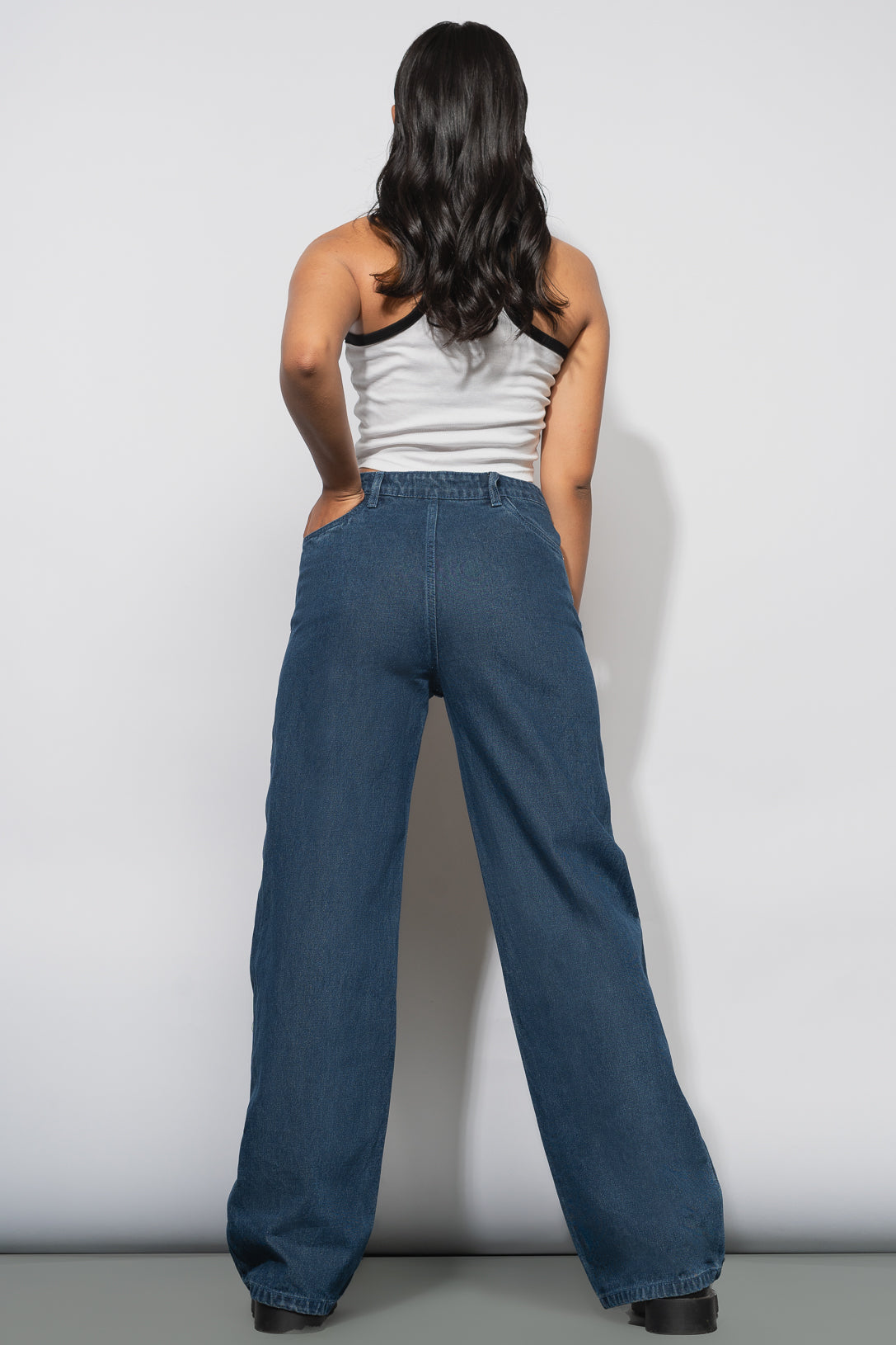 REVERSE STRAIGHT JEANS