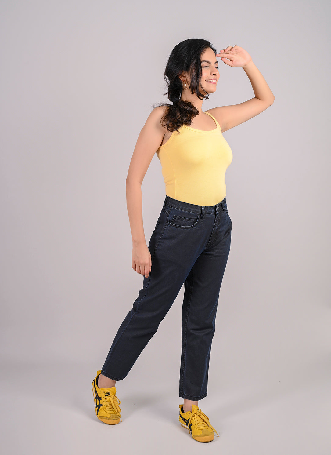 DEEP INDIGO STRAIGHT FIT JEANS