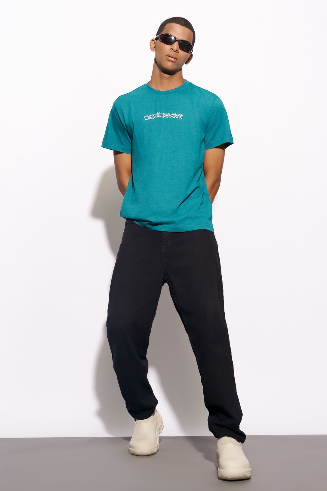 Black Men's Slim Jeans1