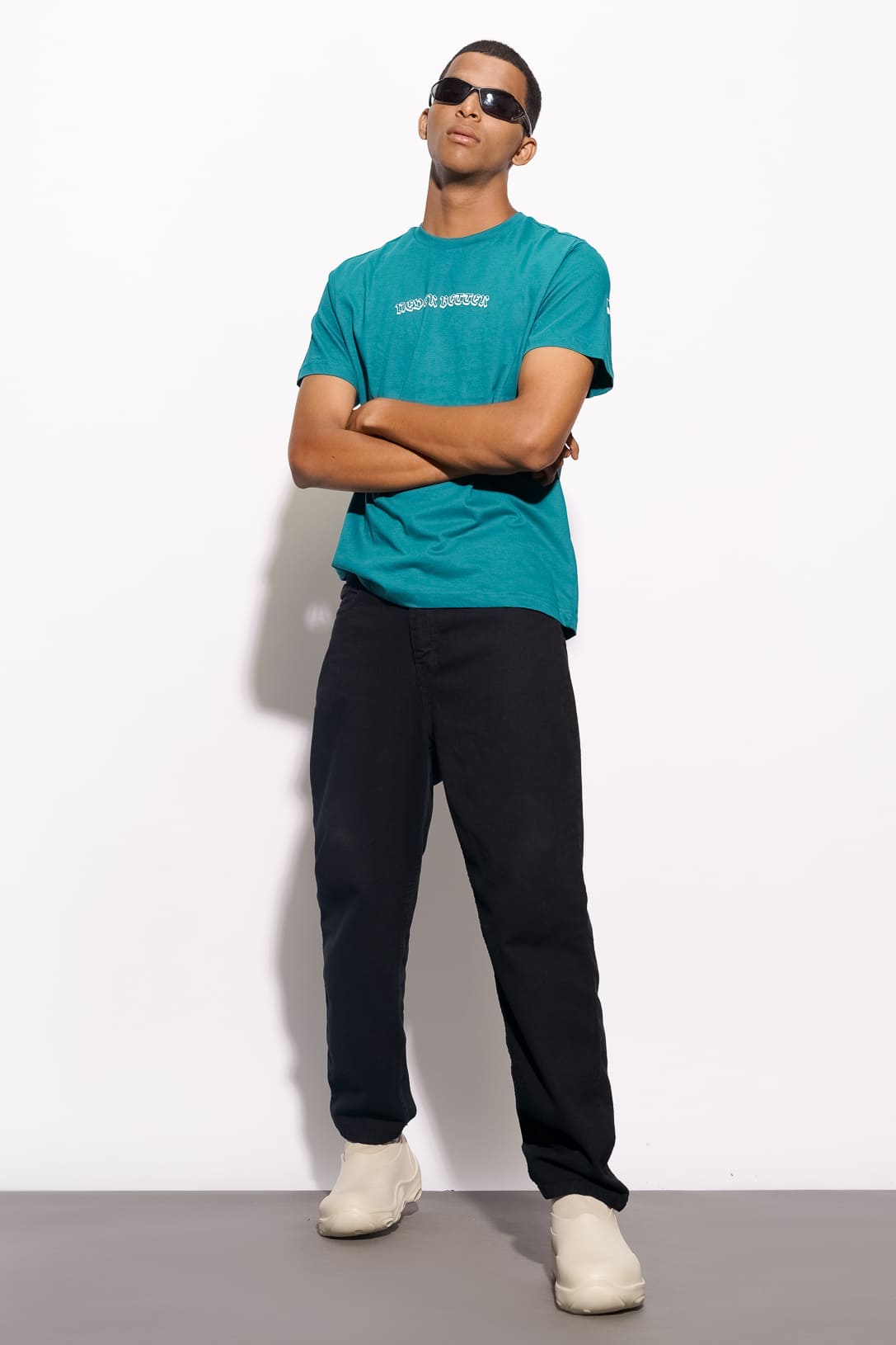 Black Men's Slim Jeans